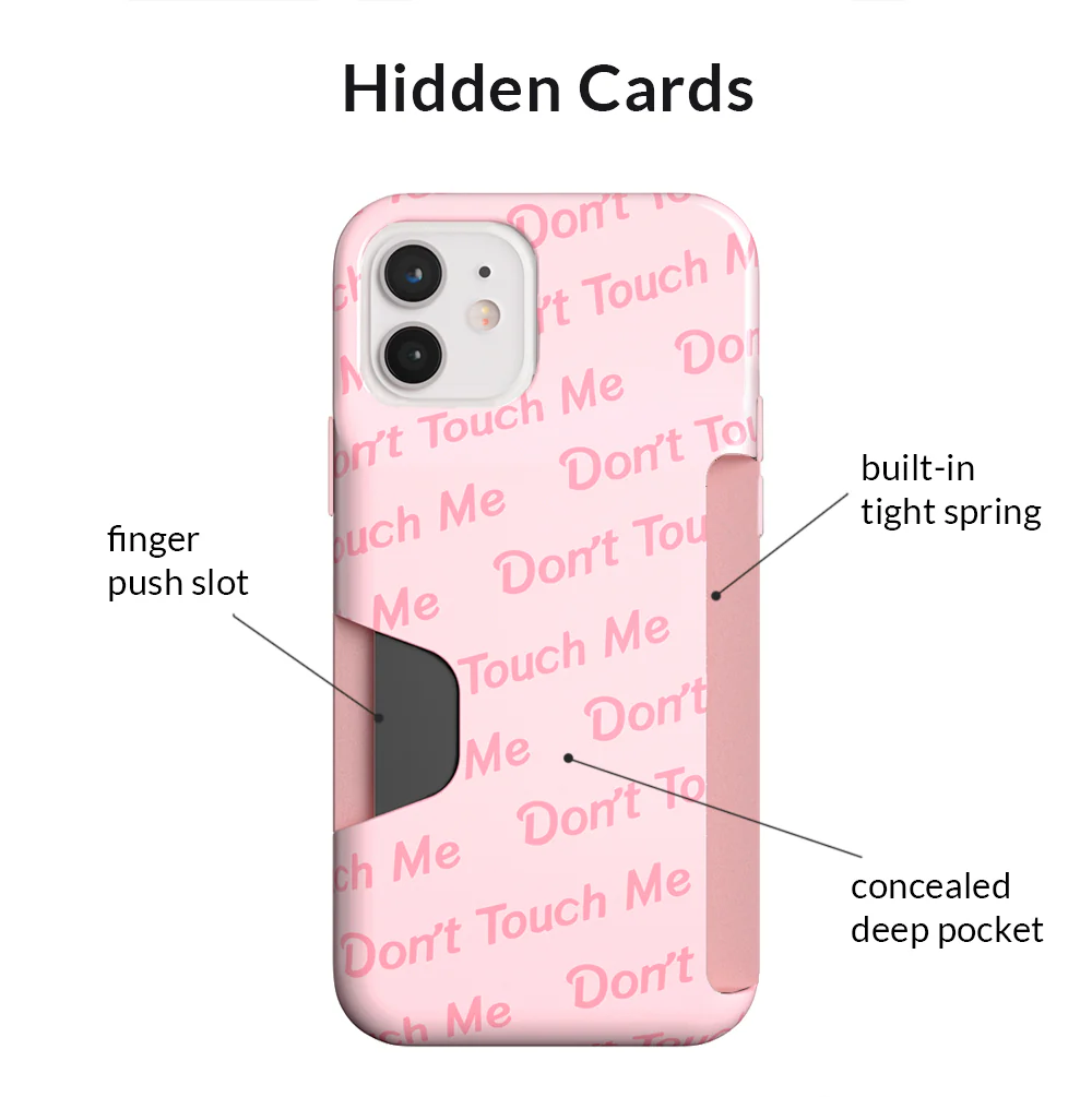 Don't Touch Me iPhone Wallet Case - Image 20
