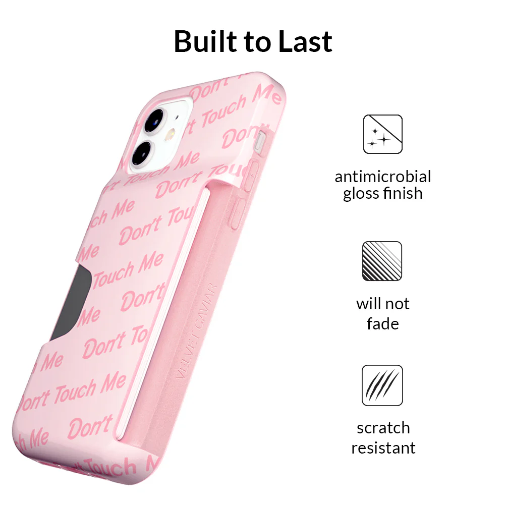 Don't Touch Me iPhone Wallet Case - Image 24