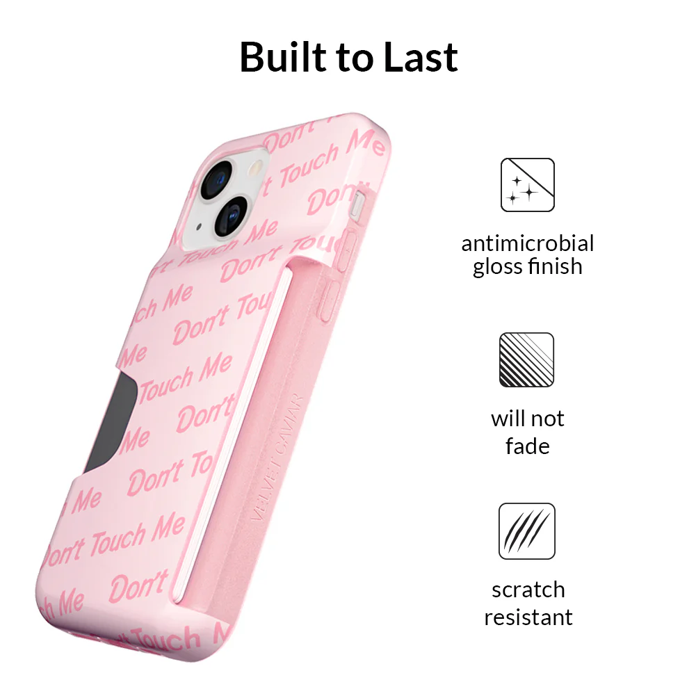 Don't Touch Me iPhone Wallet Case - Image 32