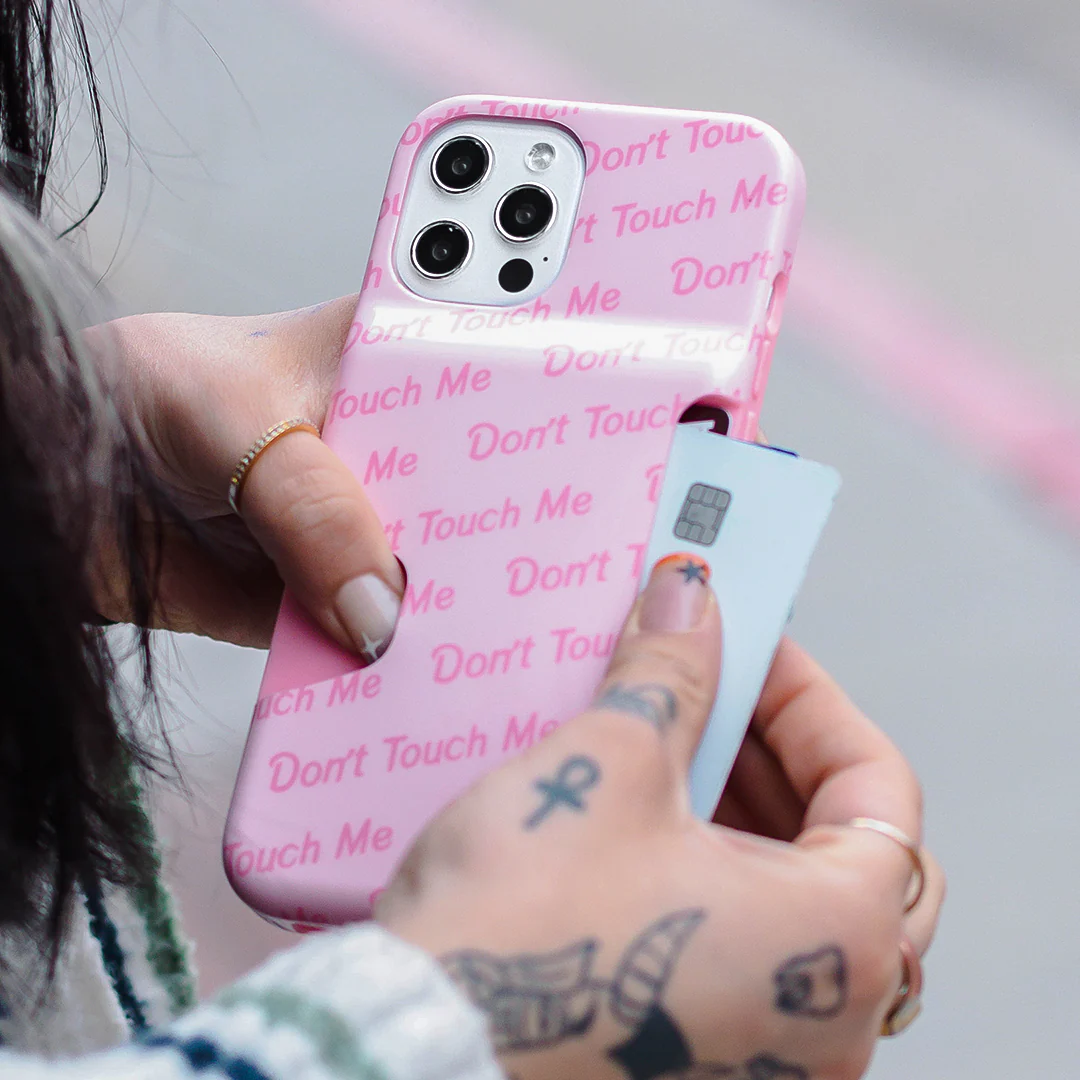 Don't Touch Me iPhone Wallet Case - Image 34