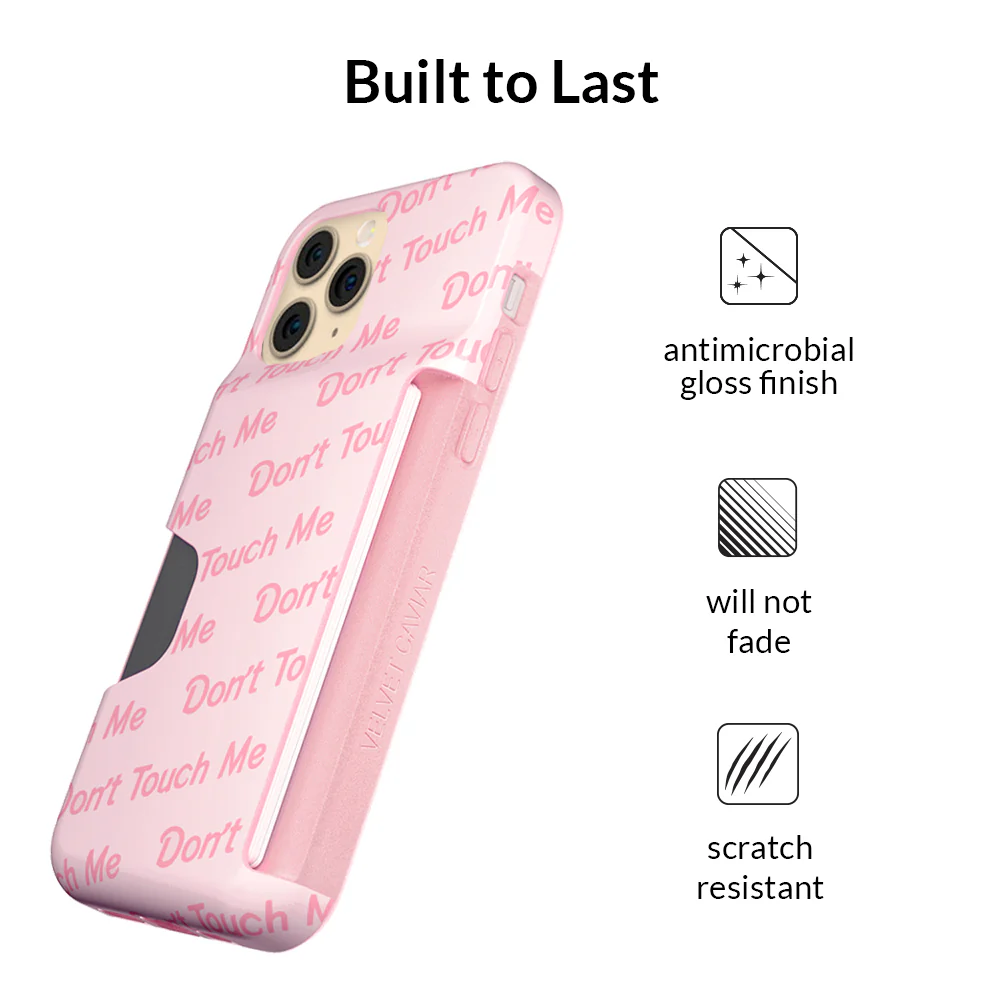Don't Touch Me iPhone Wallet Case - Image 40