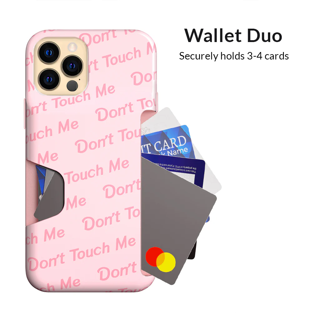 Don't Touch Me iPhone Wallet Case - Image 43