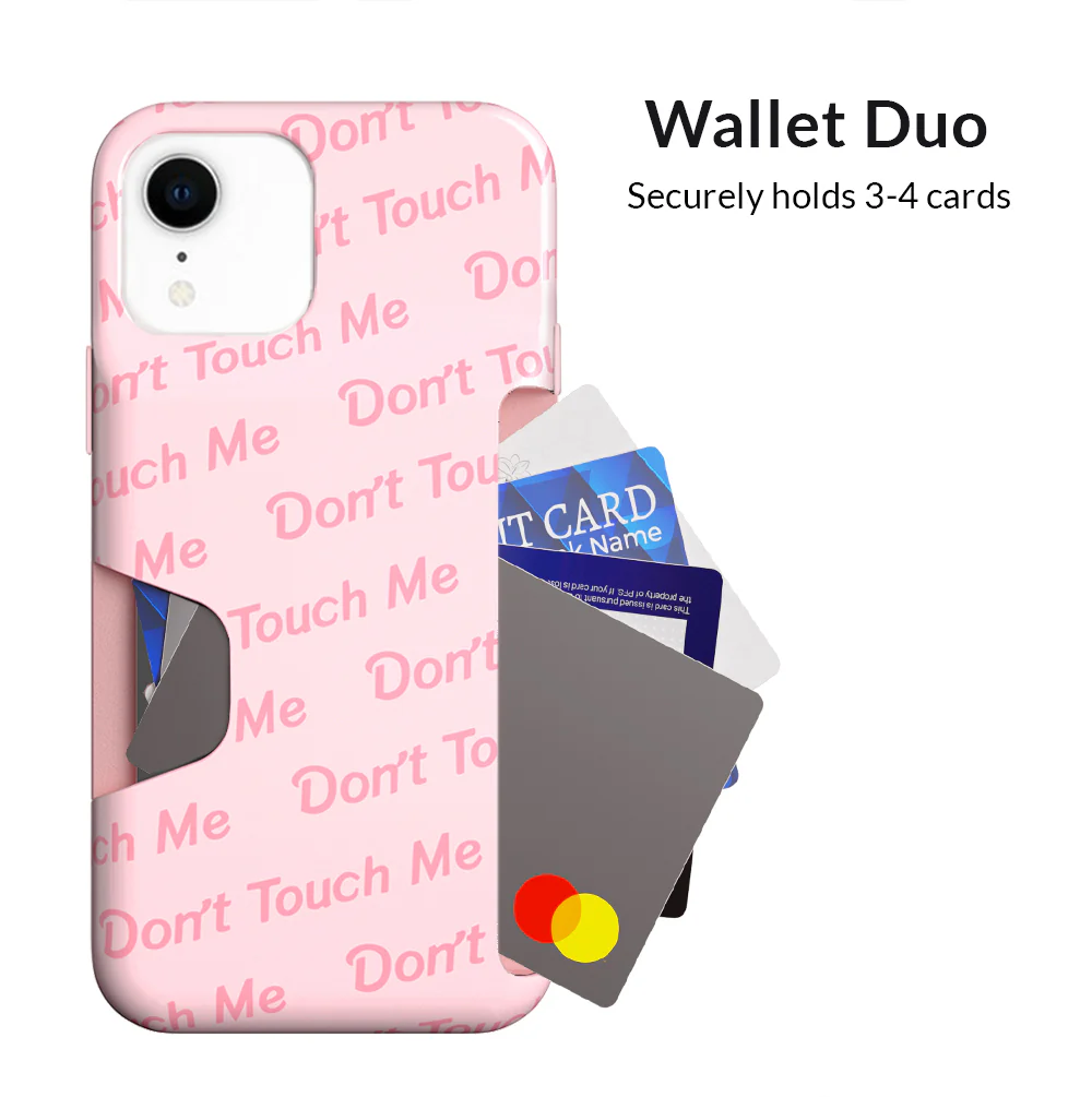 Don't Touch Me iPhone Wallet Case - Image 67