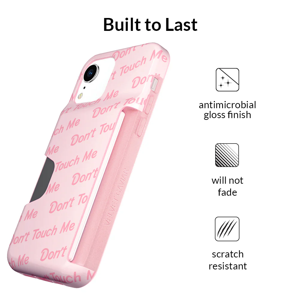 Don't Touch Me iPhone Wallet Case - Image 73