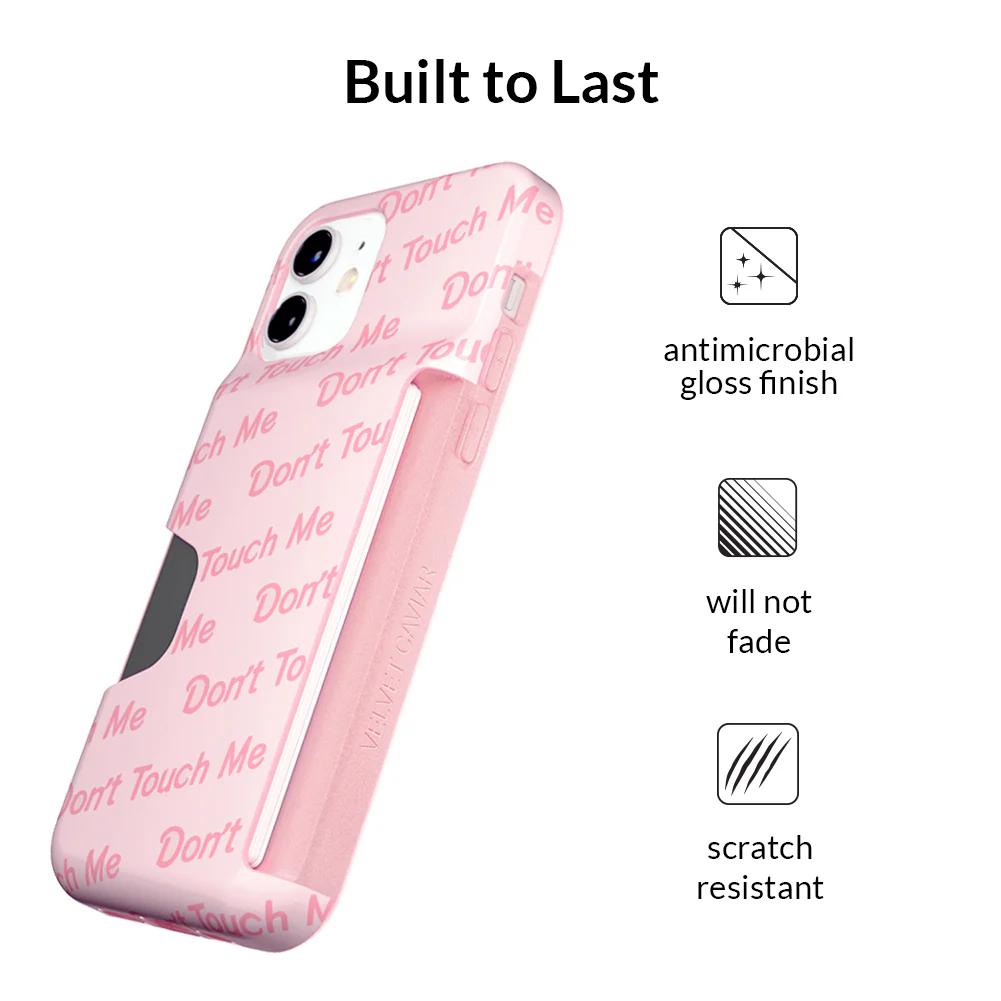 Don't Touch Me iPhone Wallet Case - Image 80