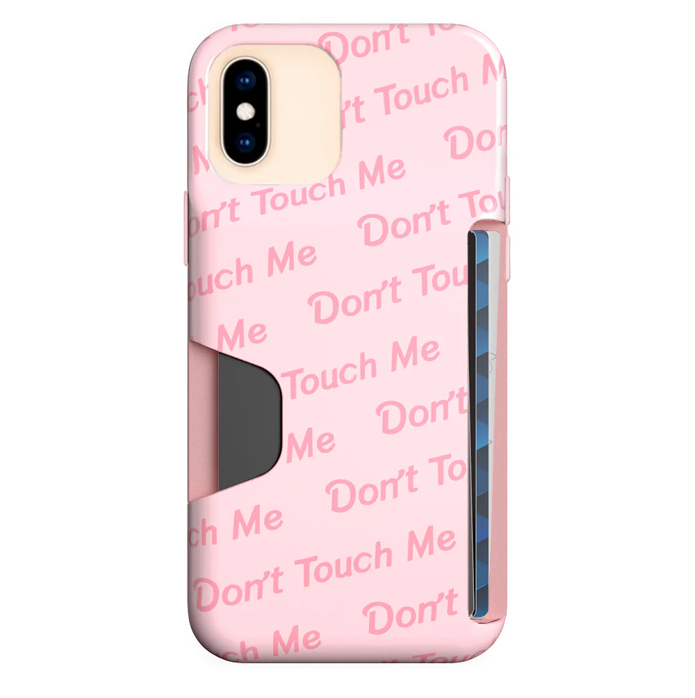 Don't Touch Me iPhone Wallet Case - Image 9