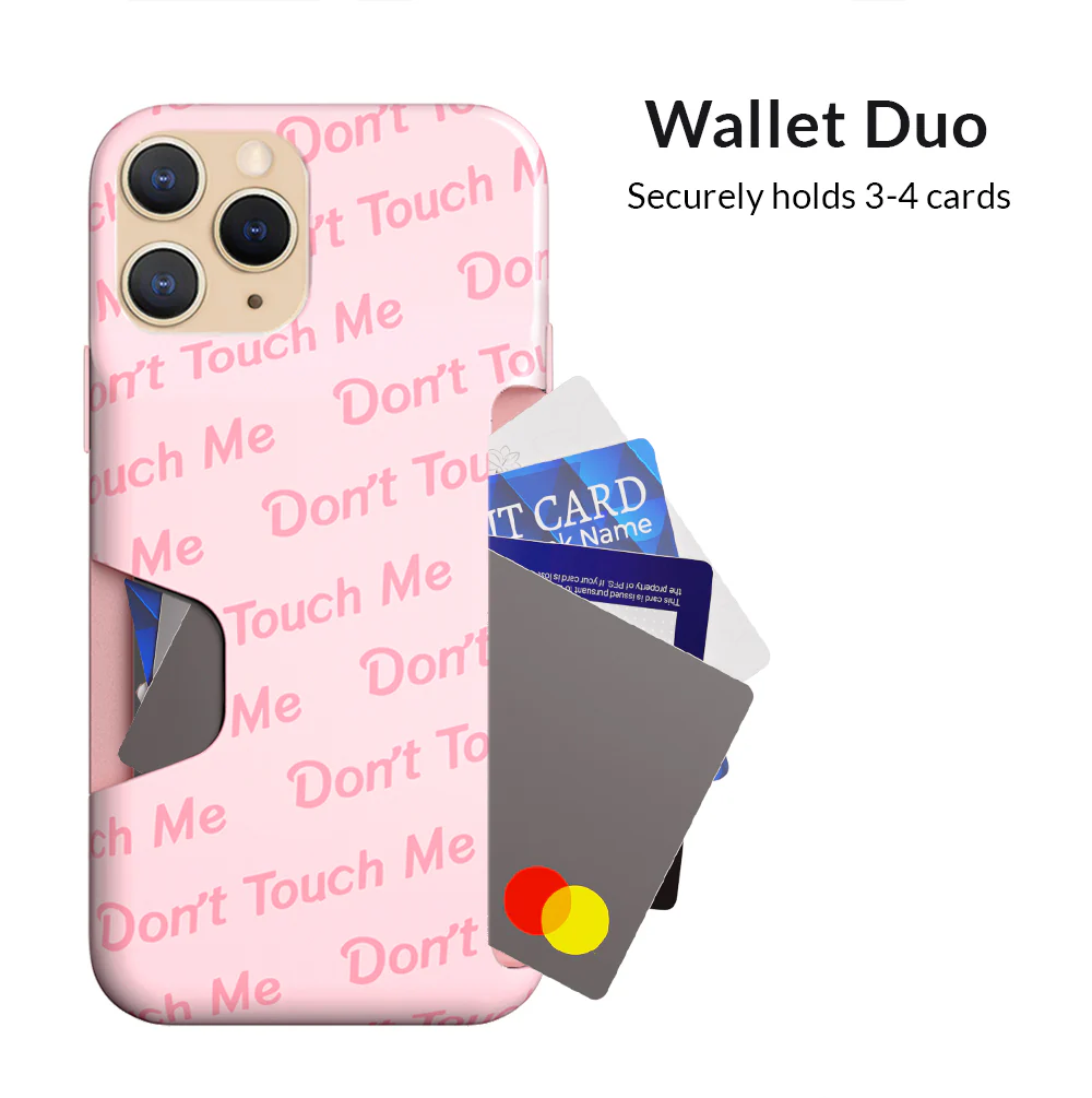 Don't Touch Me iPhone Wallet Case - Image 91