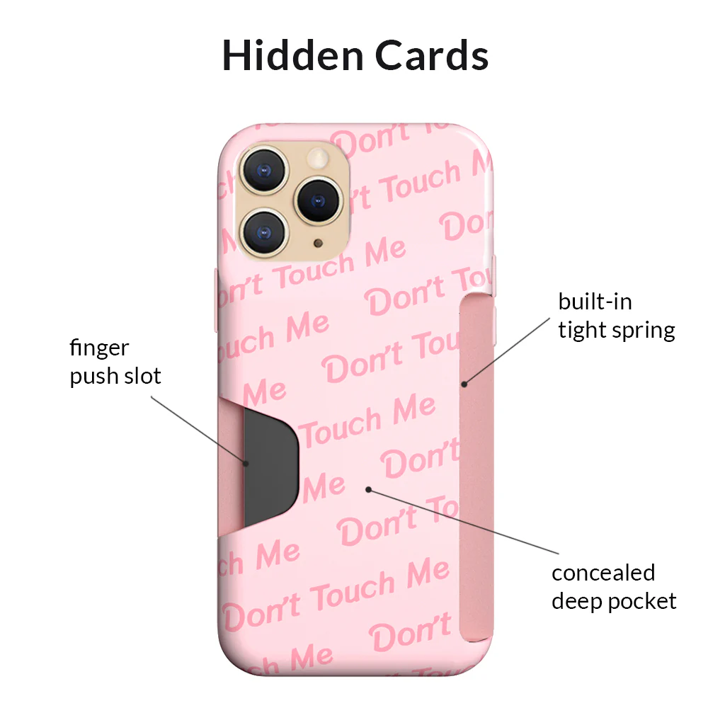Don't Touch Me iPhone Wallet Case - Image 92