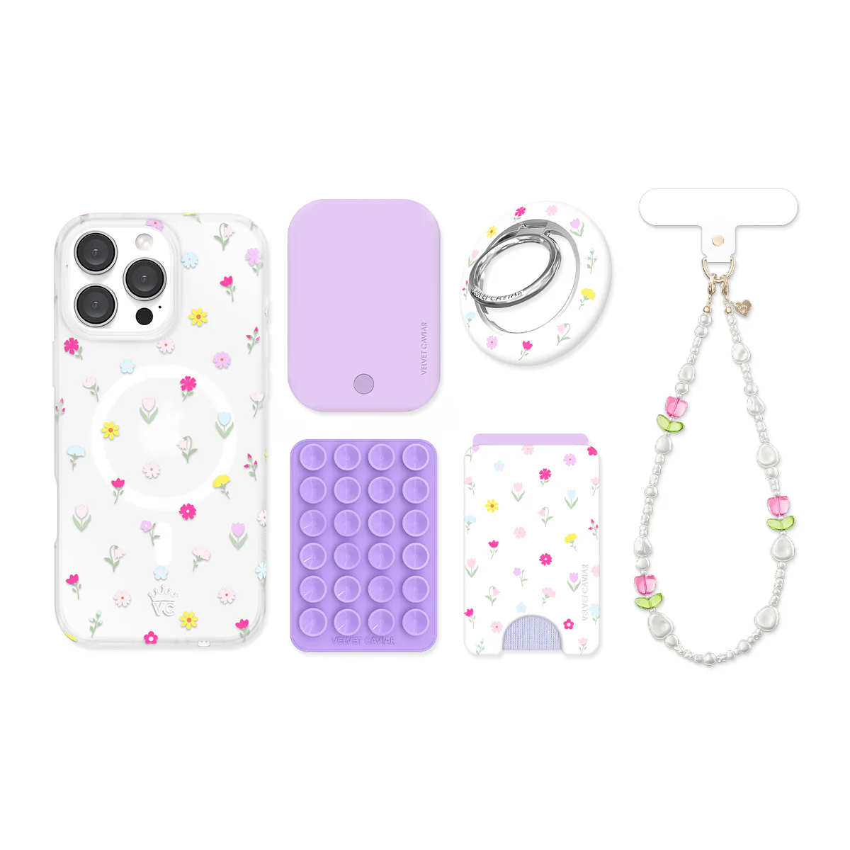 Dreamy Meadow Floral iPhone Bundle Set - Image 64