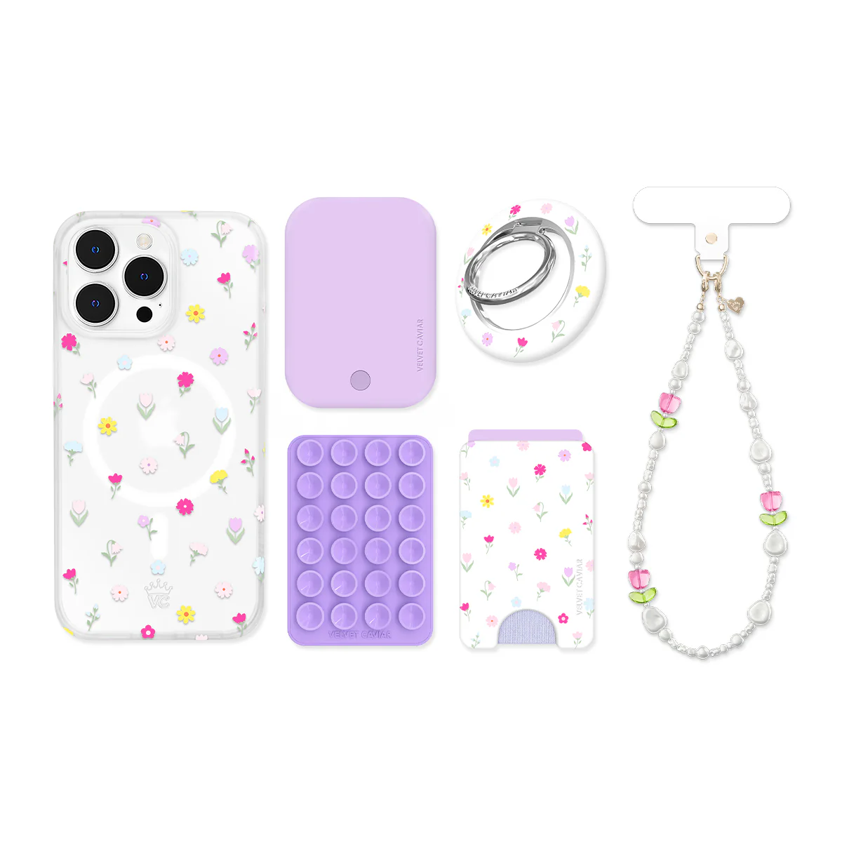 Dreamy Meadow Floral iPhone Bundle Set - Image 8