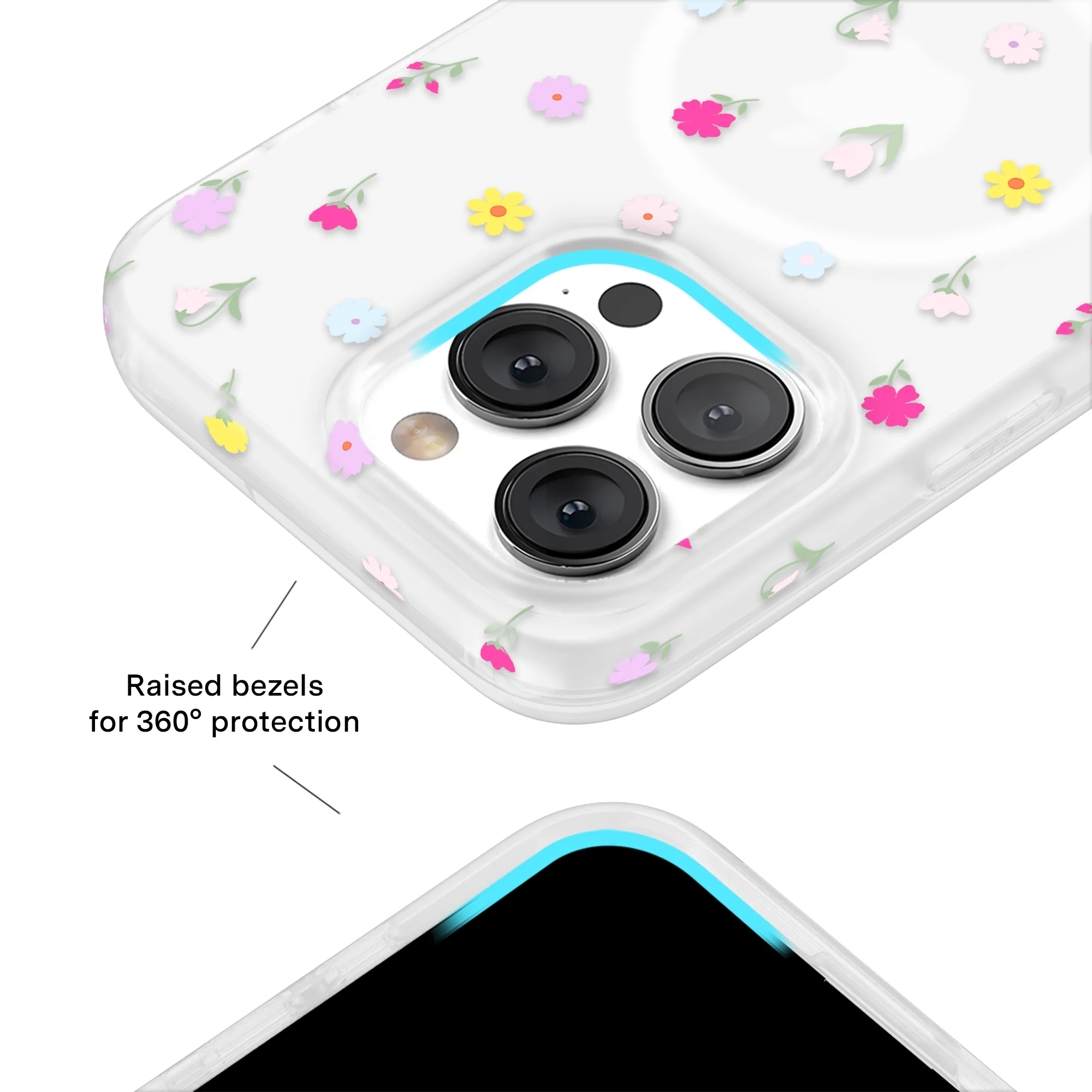 Dreamy Meadow Floral iPhone Case - Image 28