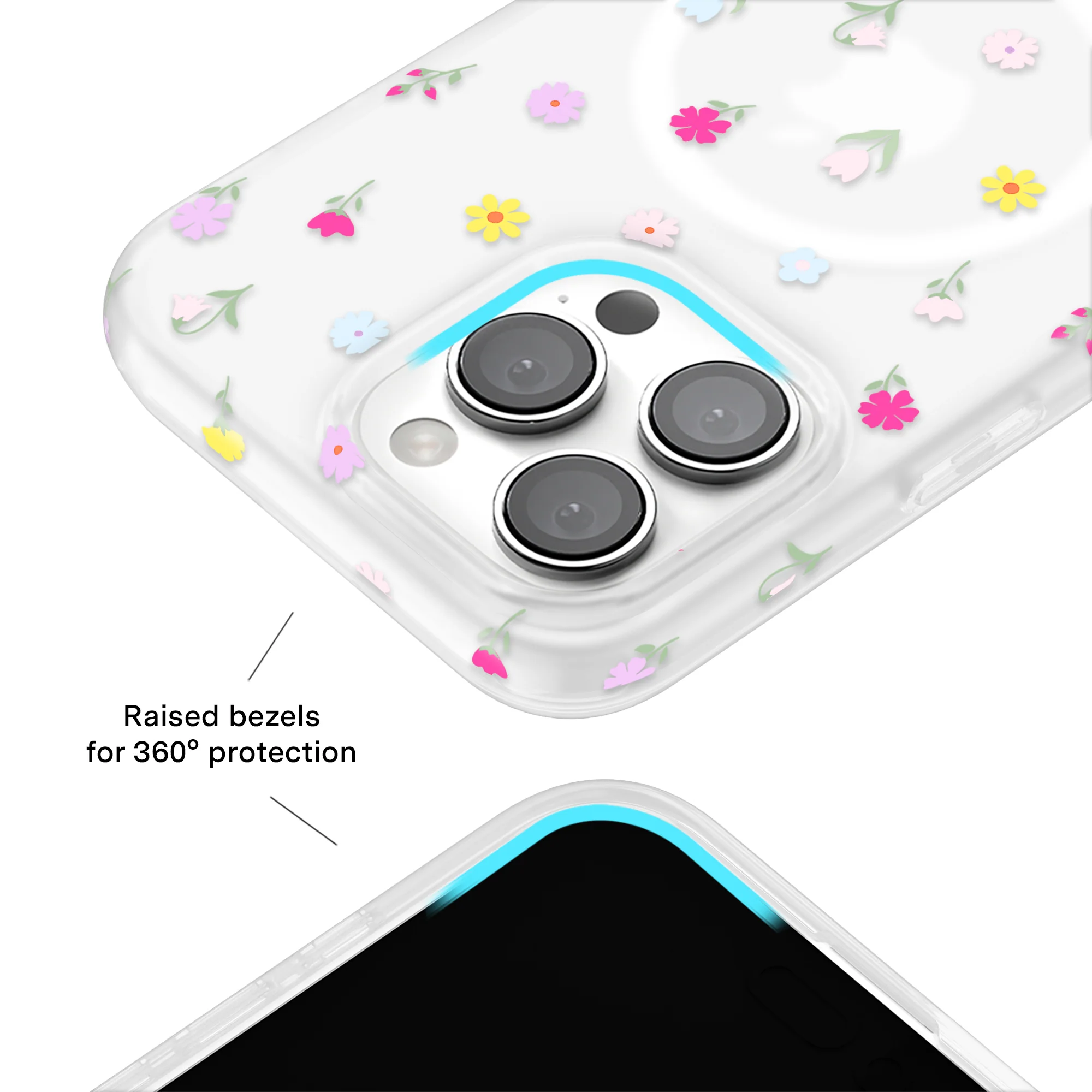 Dreamy Meadow Floral iPhone Case - Image 48