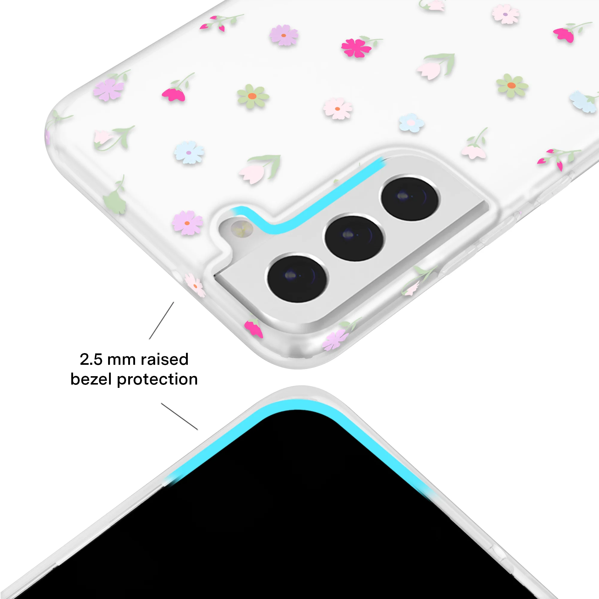 Dreamy Meadow Floral Samsung Case - Image 2