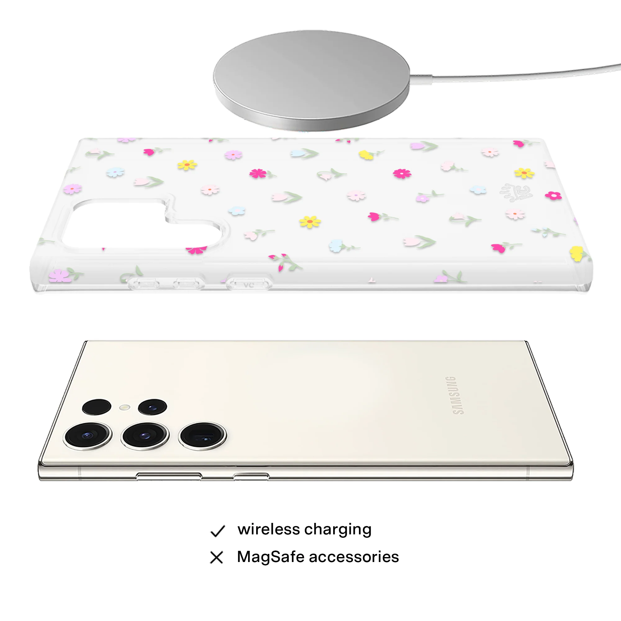 Dreamy Meadow Floral Samsung Case - Image 28