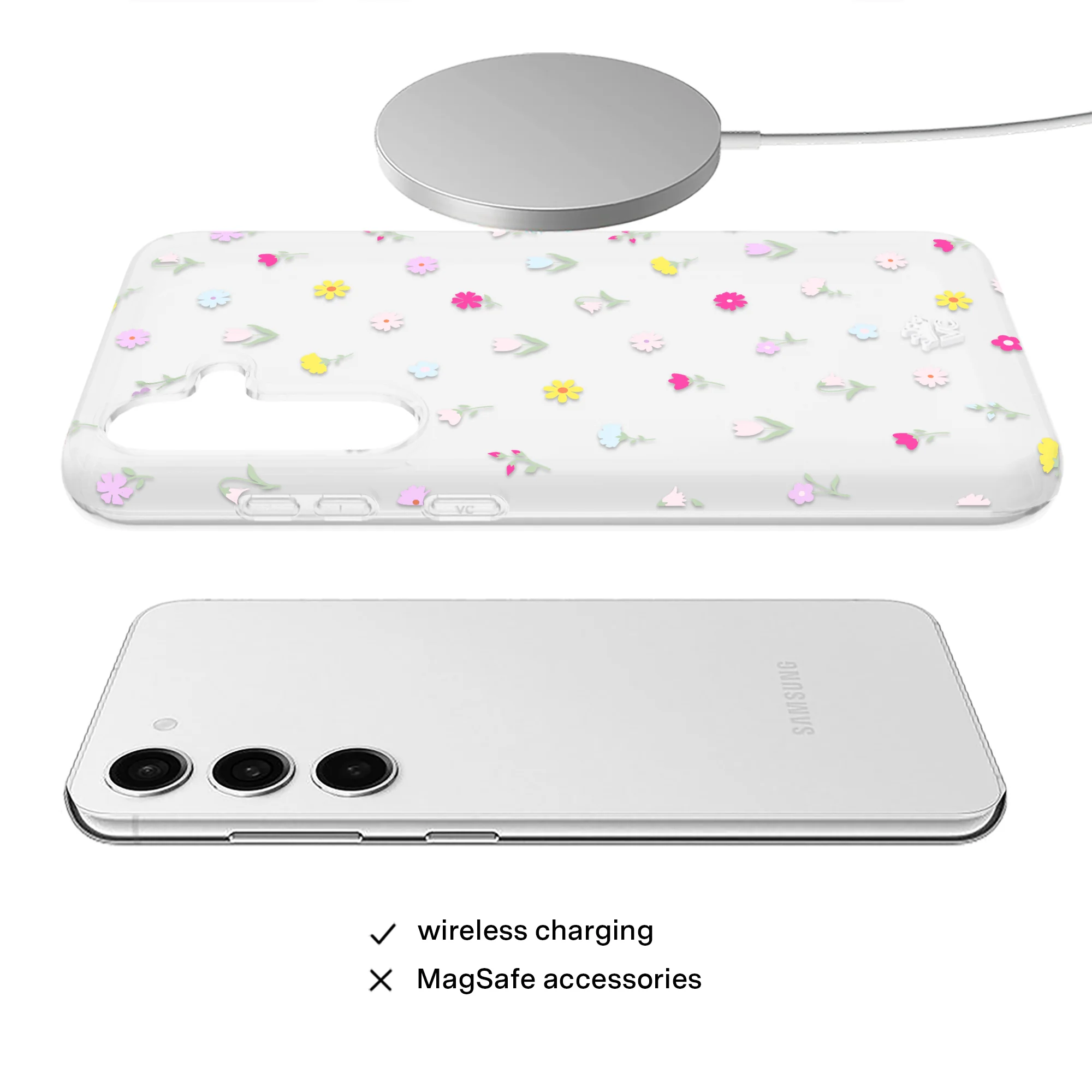 Dreamy Meadow Floral Samsung Case - Image 38