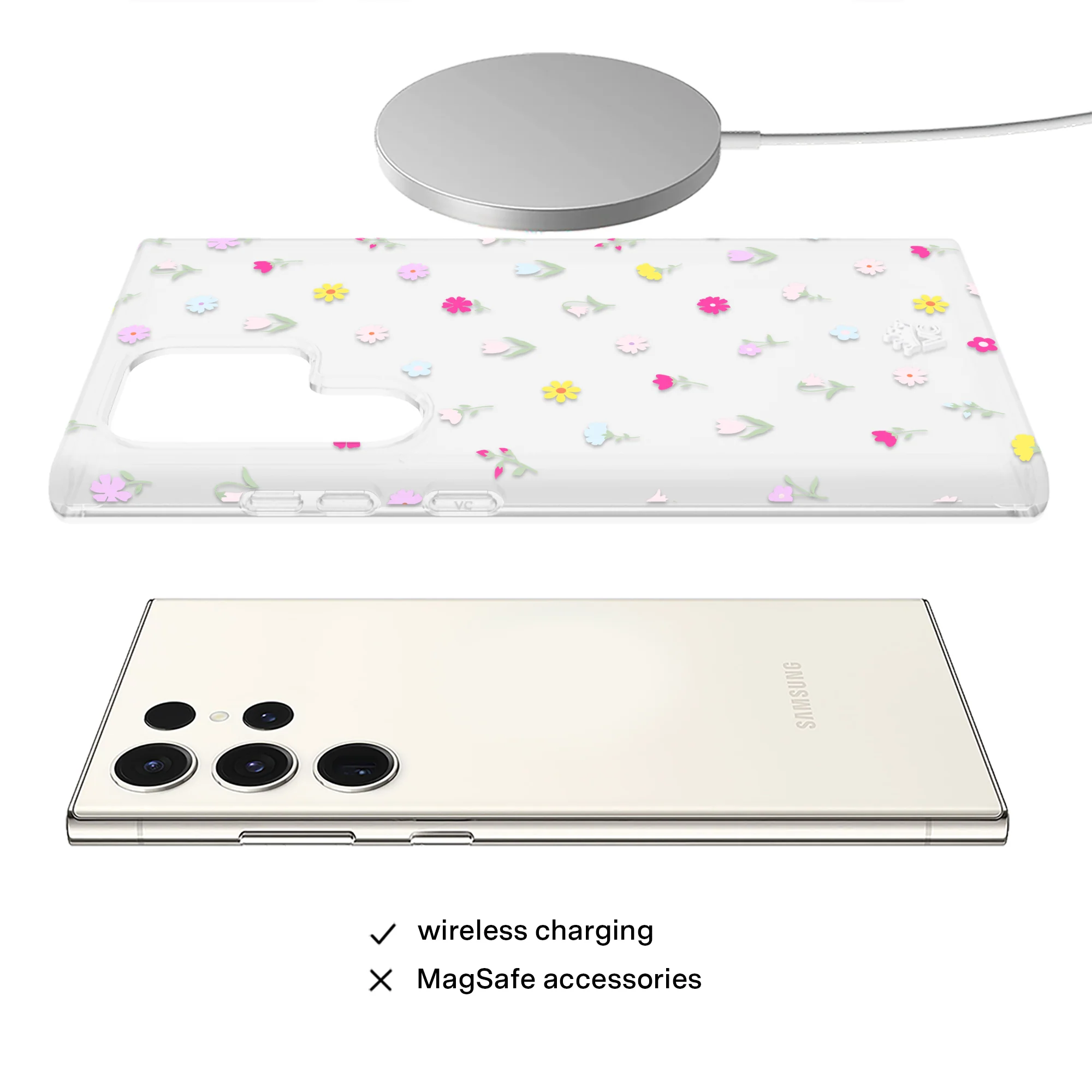 Dreamy Meadow Floral Samsung Case - Image 43