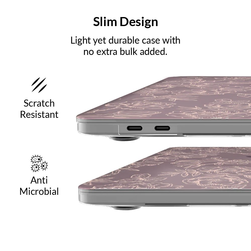 Dusty Floral MacBook Case 2.0 - Image 5