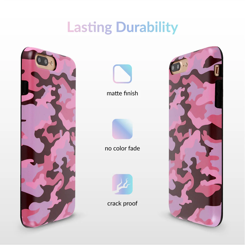 Dusty Rose Camo iPhone Case - Image 19