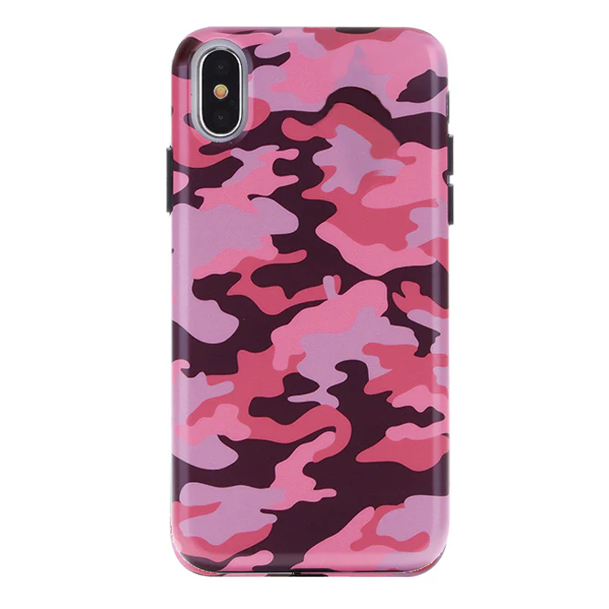 Dusty Rose Camo iPhone Case - Image 29