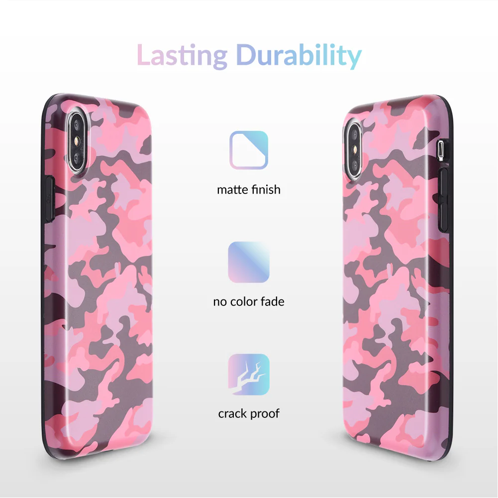 Dusty Rose Camo iPhone Case - Image 40