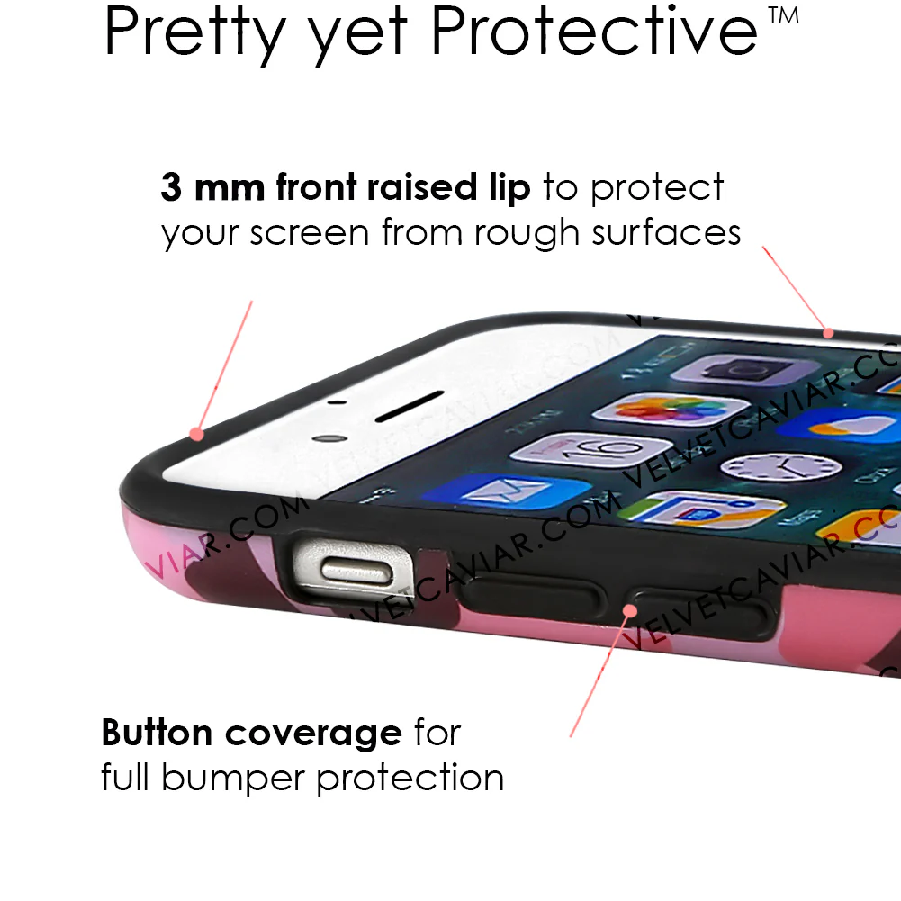 Dusty Rose Camo iPhone Case - Image 56