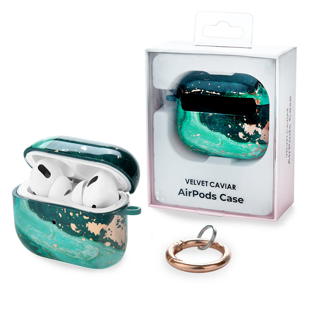Emerald Marble AirPods Case - Image 10