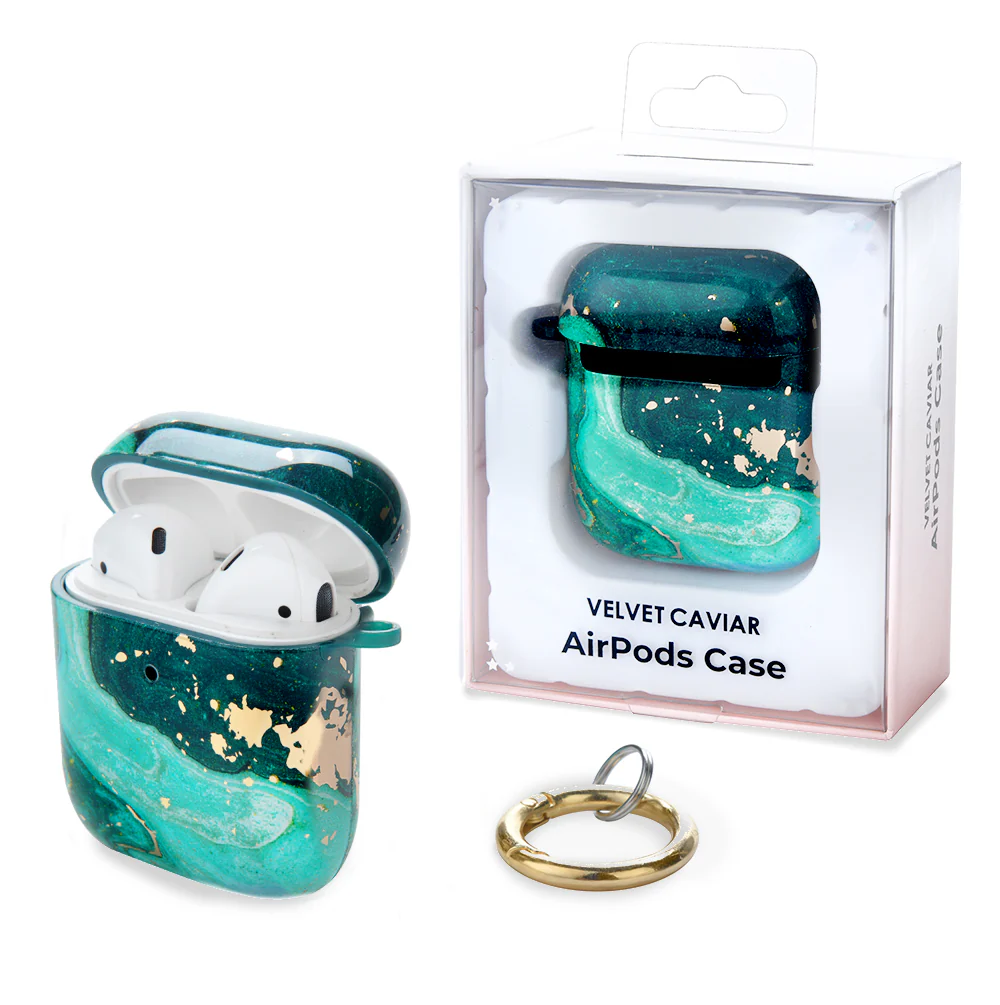 Emerald Marble AirPods Case - Image 5