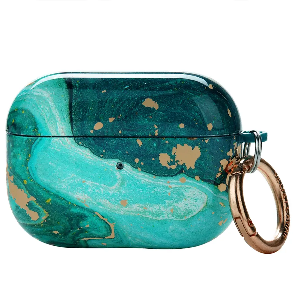 Emerald Marble AirPods Case - Image 6