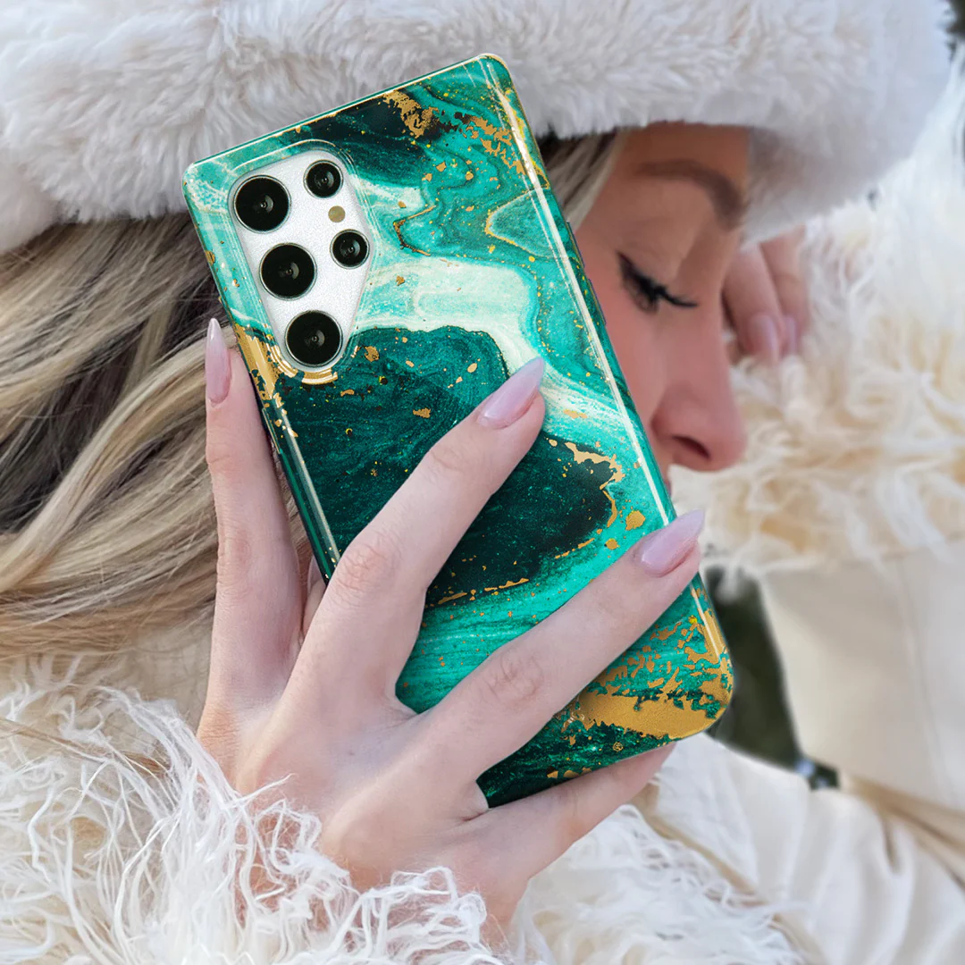 Emerald Marble Samsung Case - Image 14