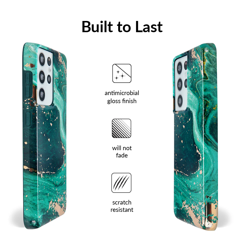 Emerald Marble Samsung Case - Image 35