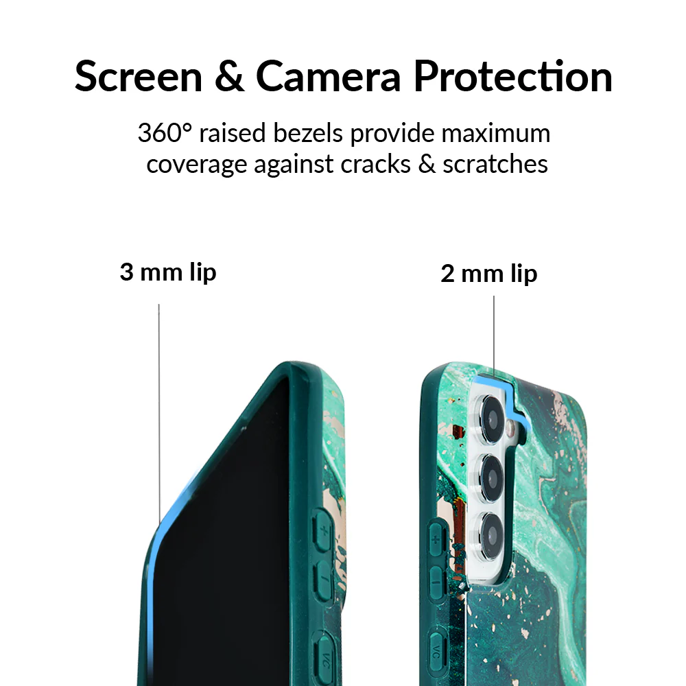 Emerald Marble Samsung Case - Image 39