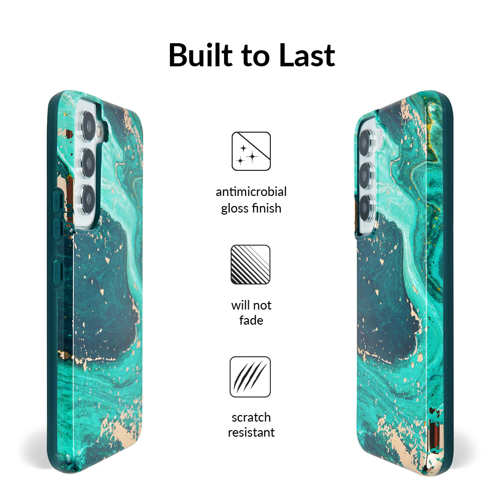 Emerald Marble Samsung Case - Image 47