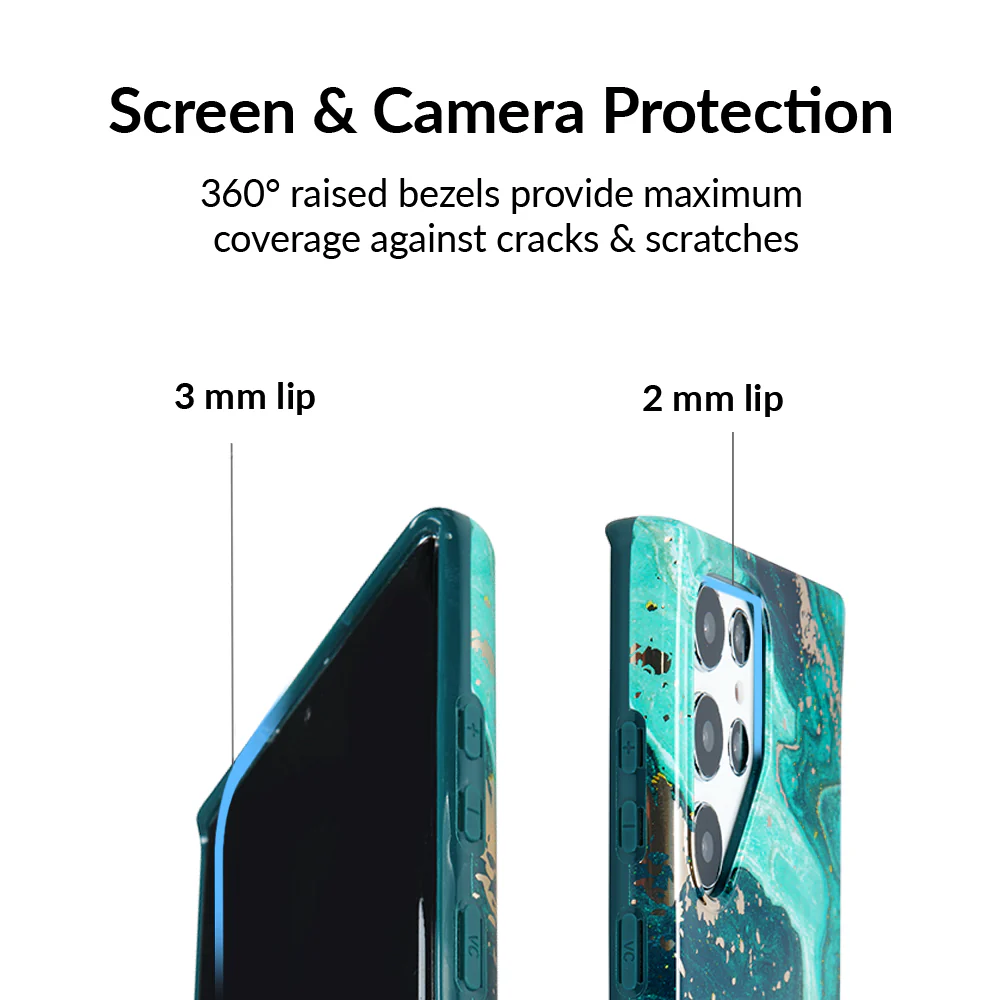Emerald Marble Samsung Case - Image 52