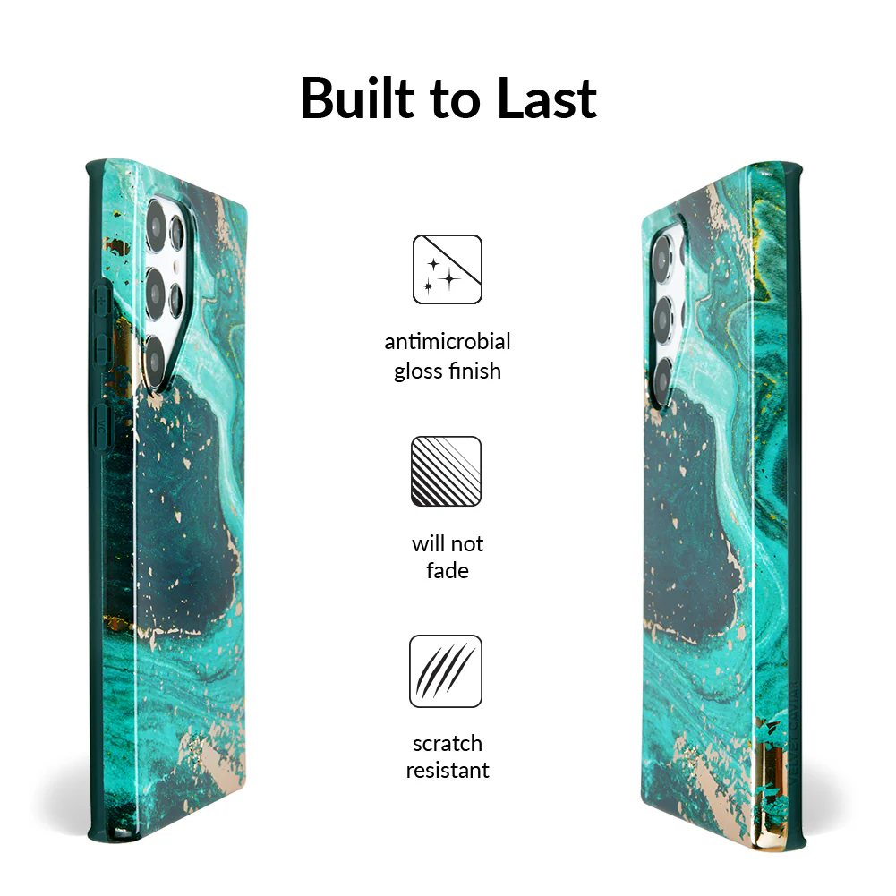 Emerald Marble Samsung Case - Image 53