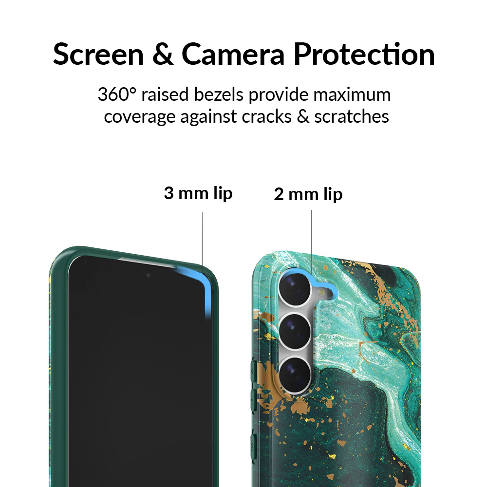 Emerald Marble Samsung Case - Image 59