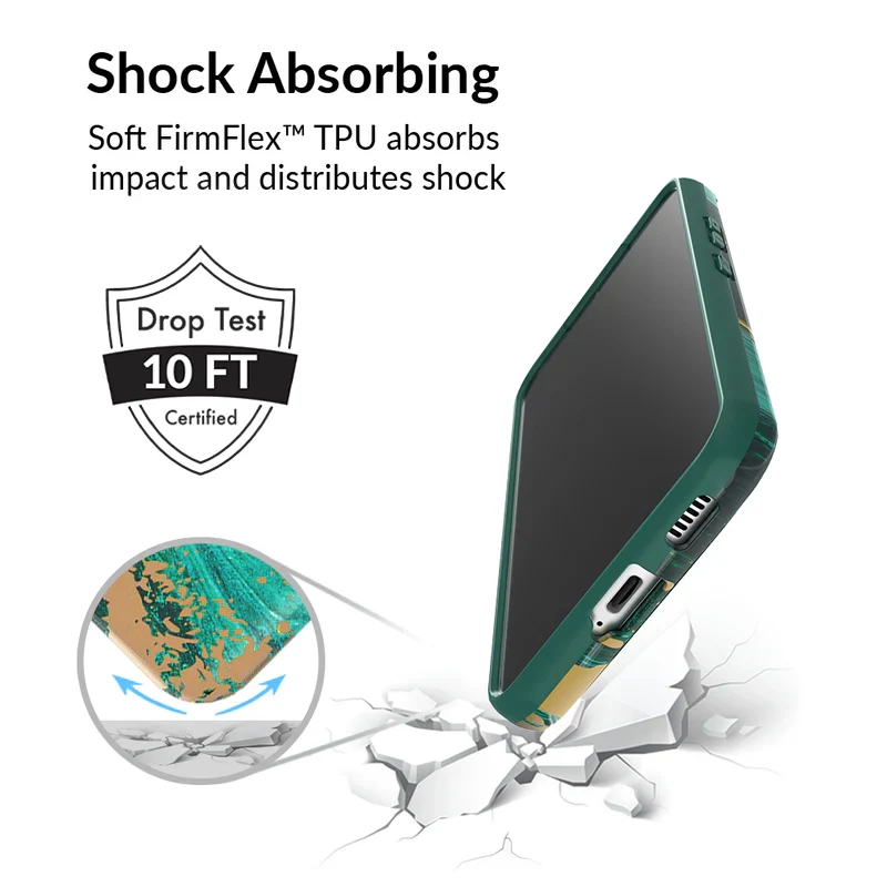 Emerald Marble Samsung Case - Image 64