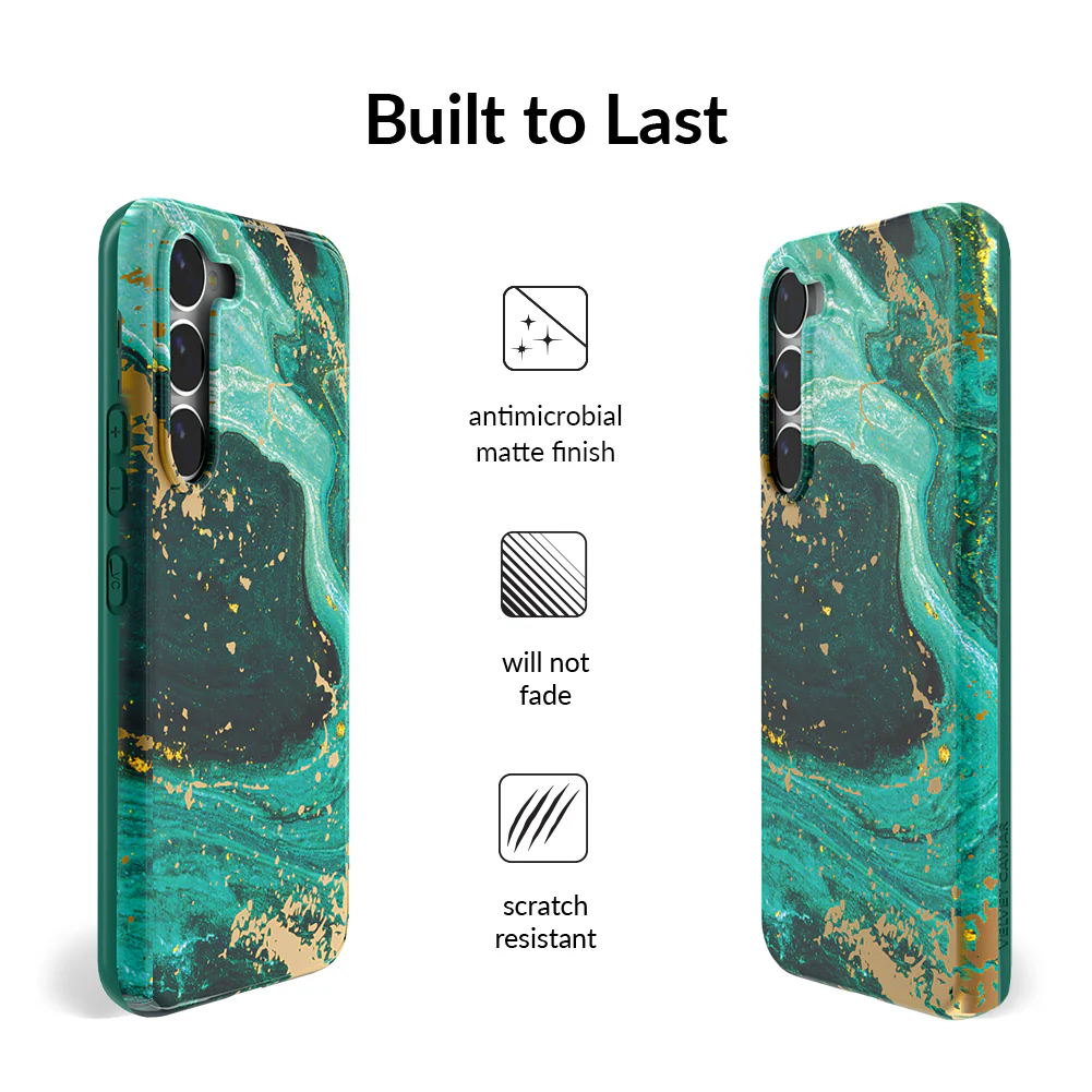 Emerald Marble Samsung Case - Image 66