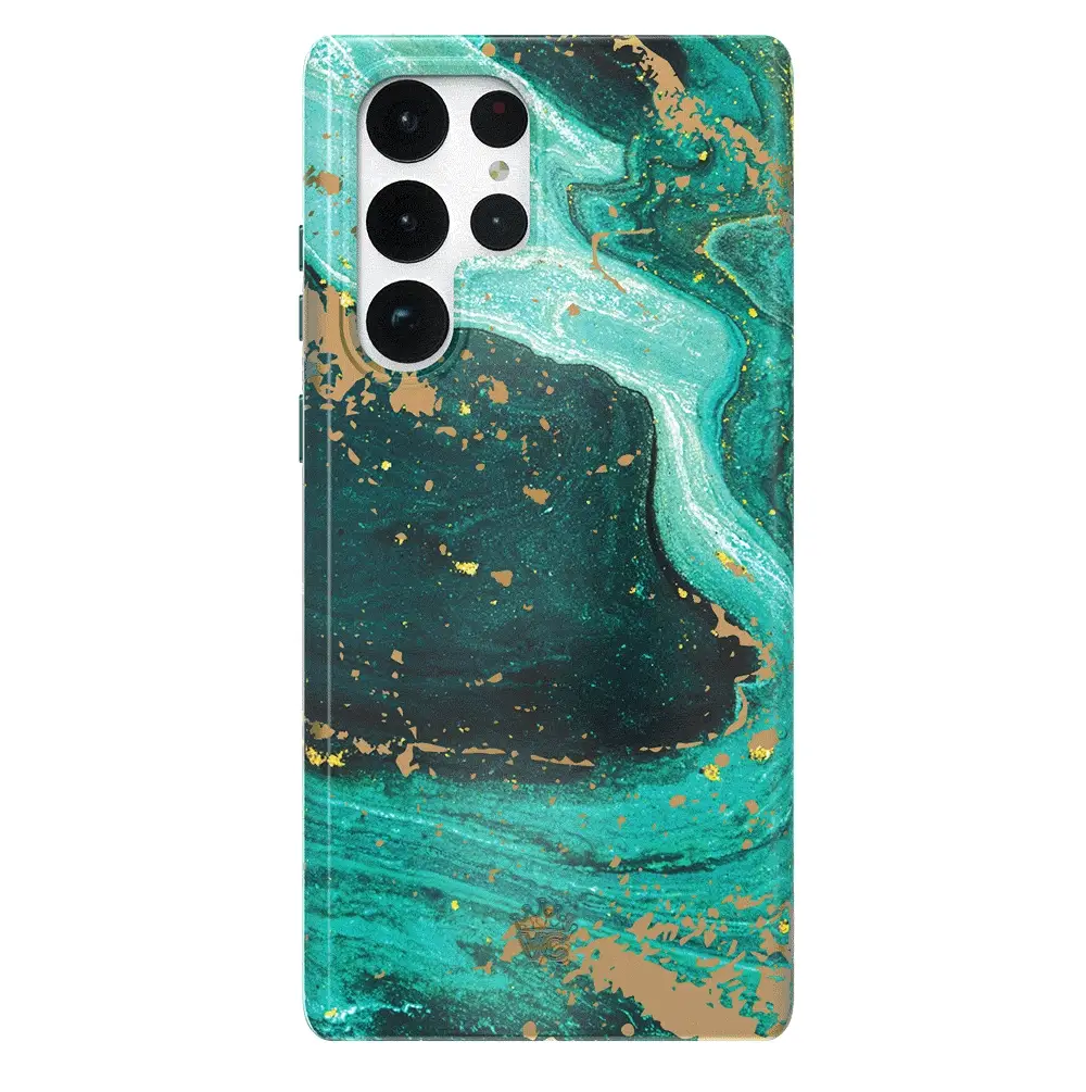 Emerald Marble Samsung Case - Image 68