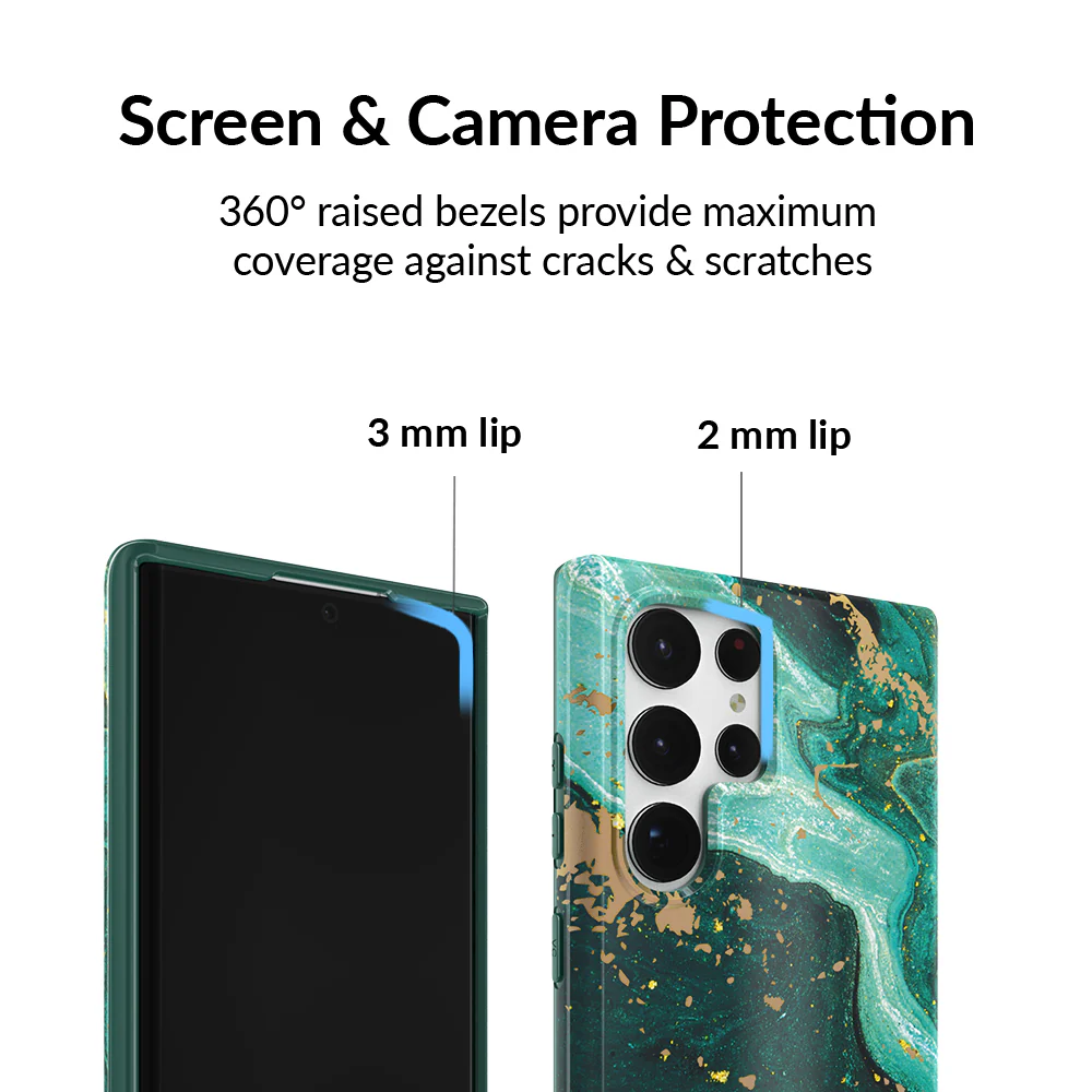 Emerald Marble Samsung Case - Image 71