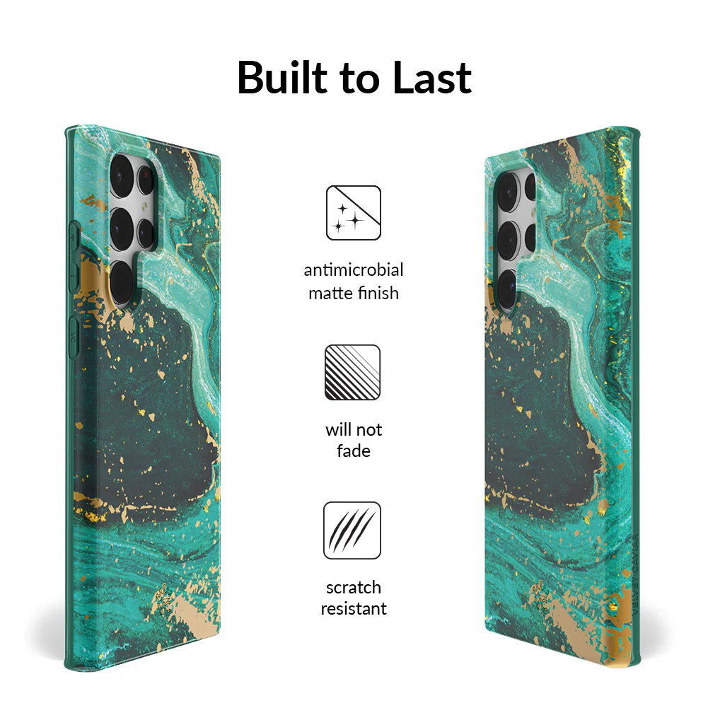 Emerald Marble Samsung Case - Image 72