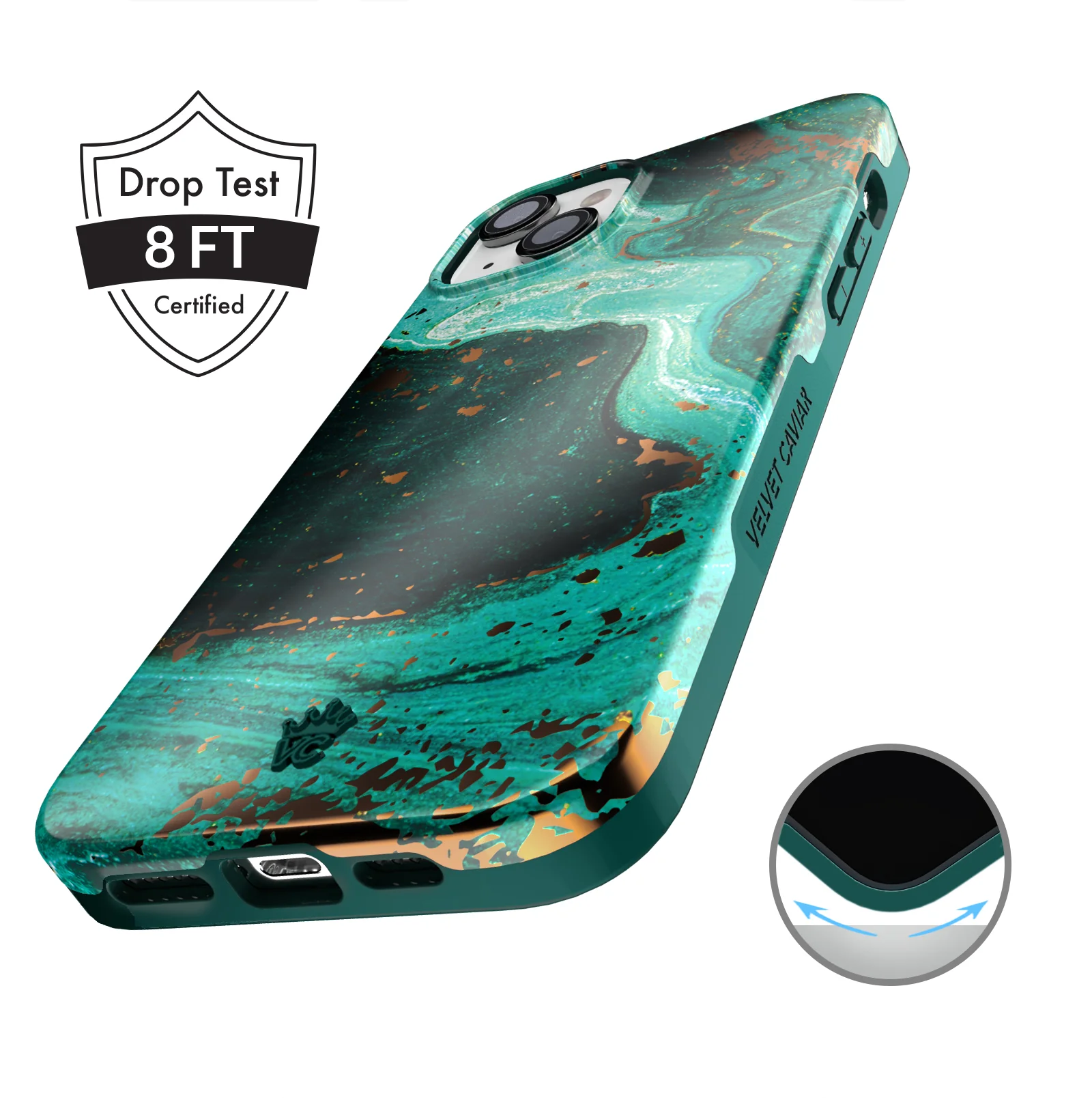 Emerald Marble iPhone Case - Image 102