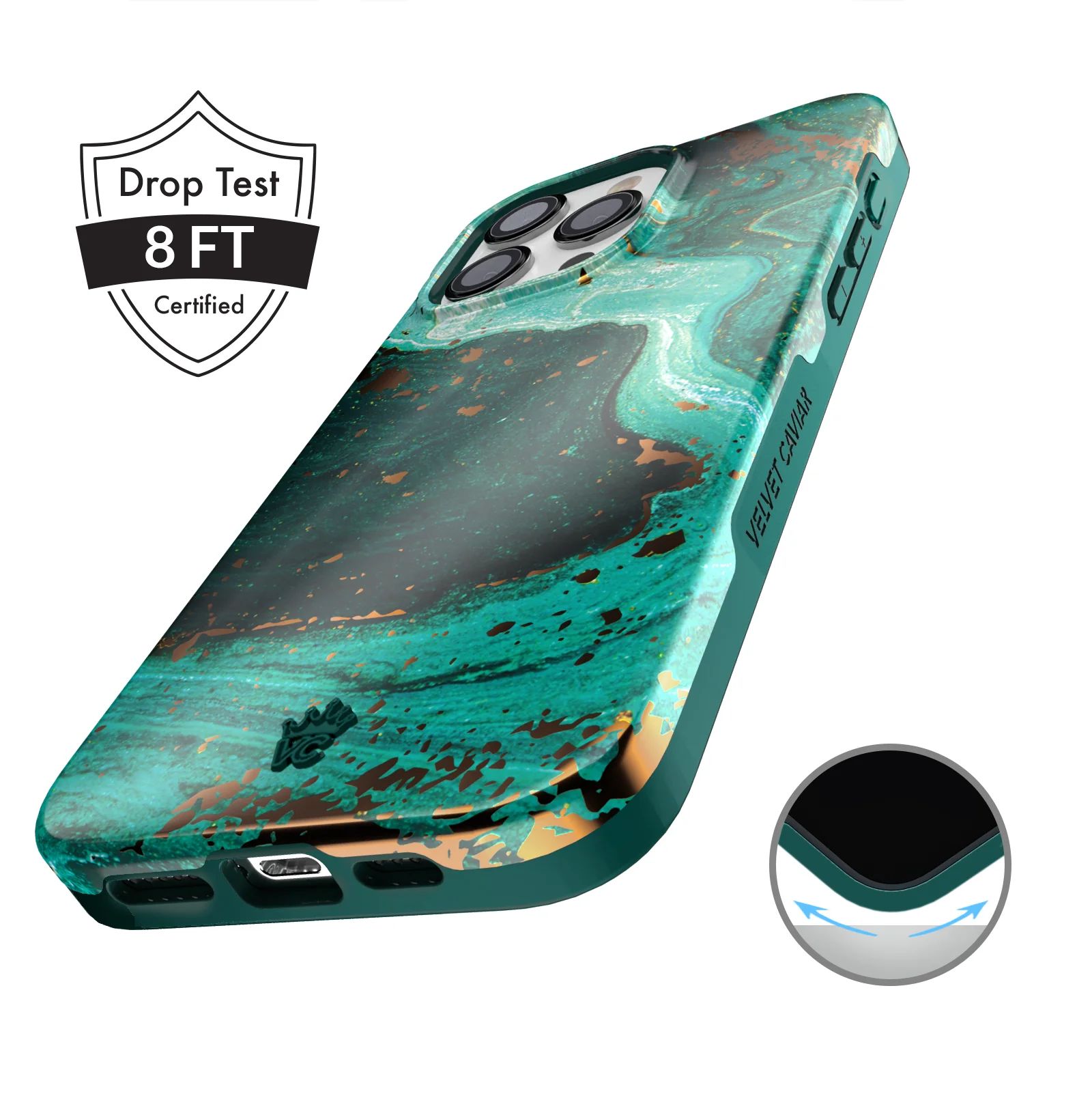 Emerald Marble iPhone Case - Image 108