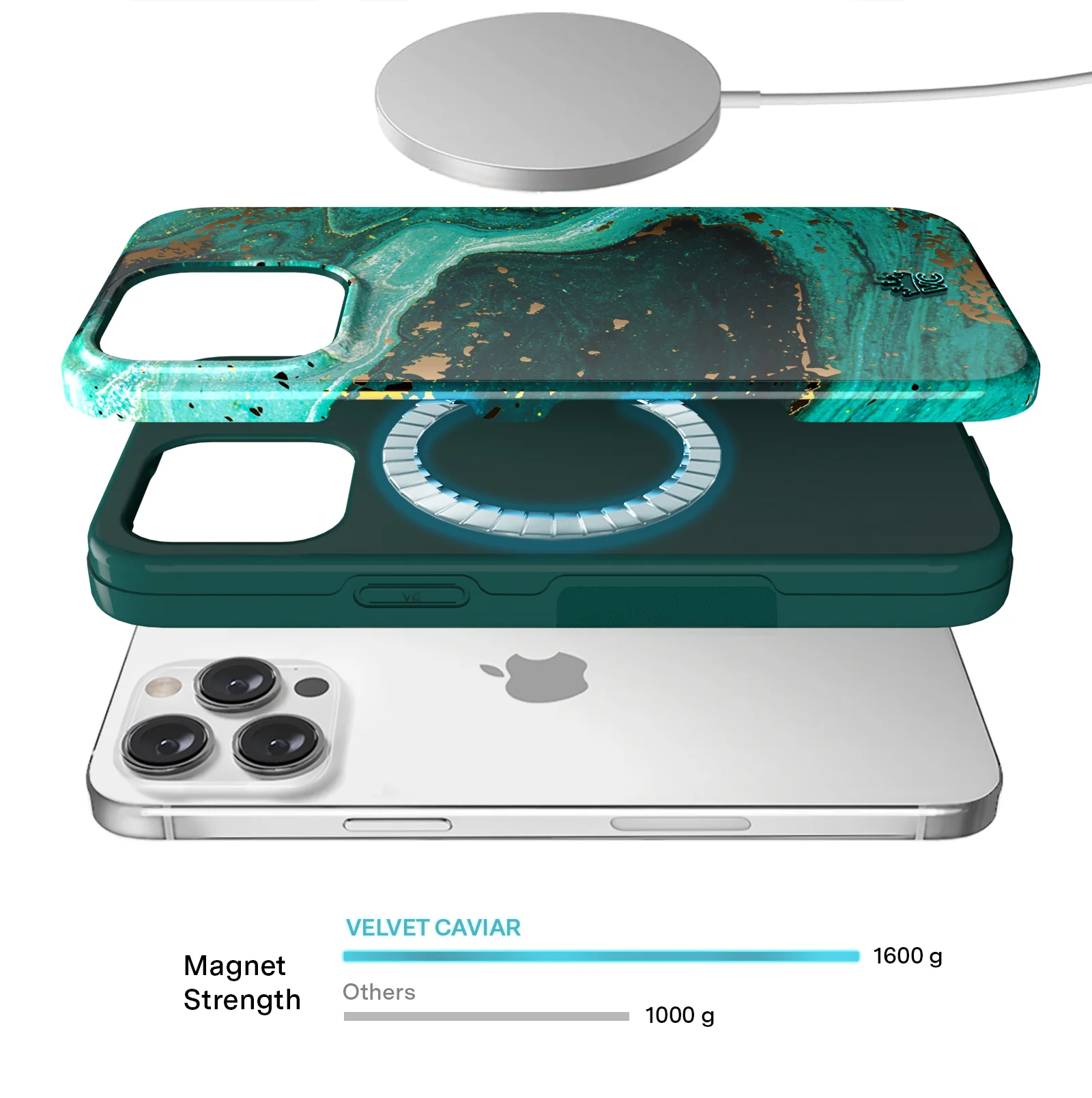Emerald Marble iPhone Case - Image 113