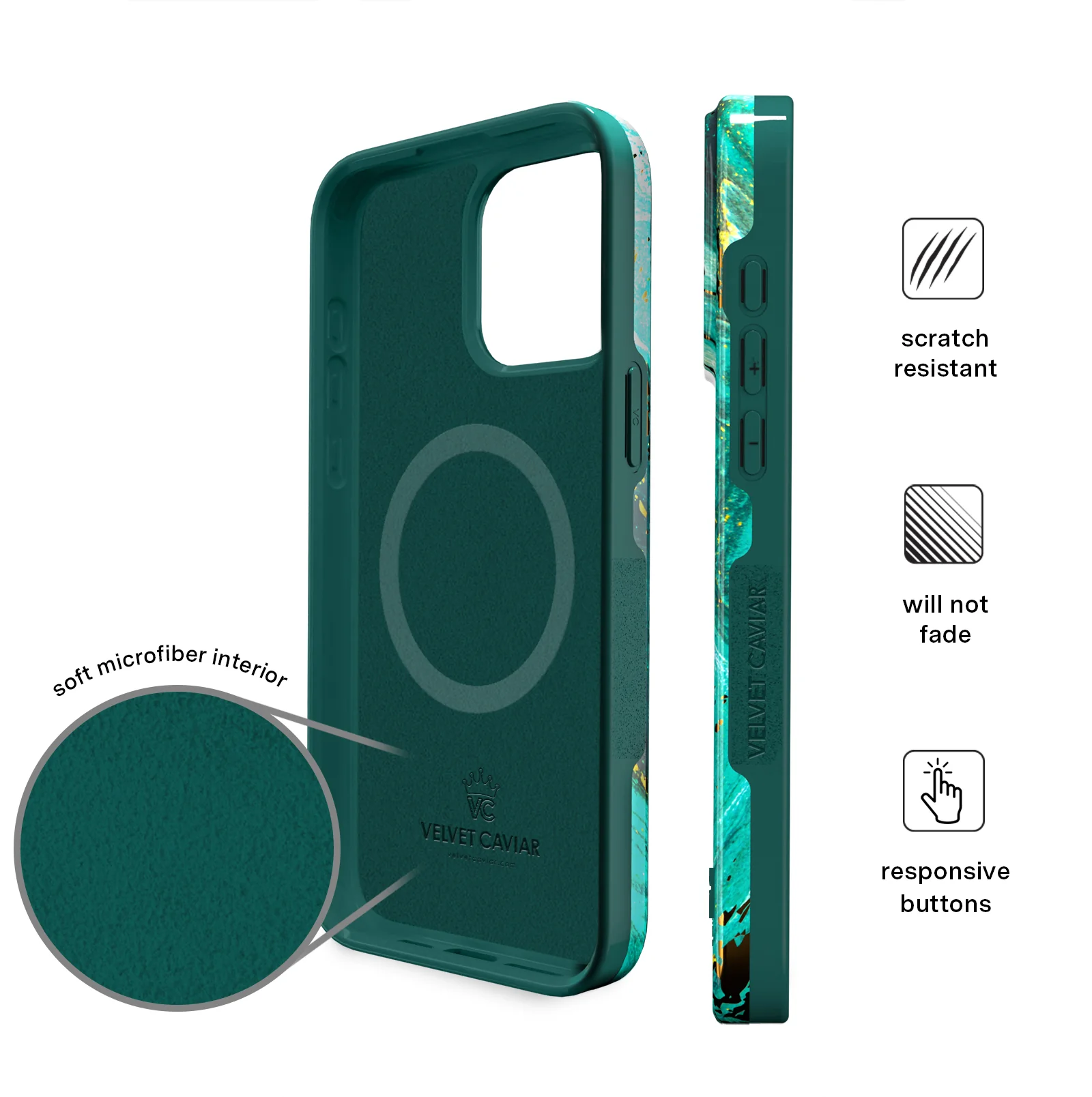 Emerald Marble iPhone Case - Image 115