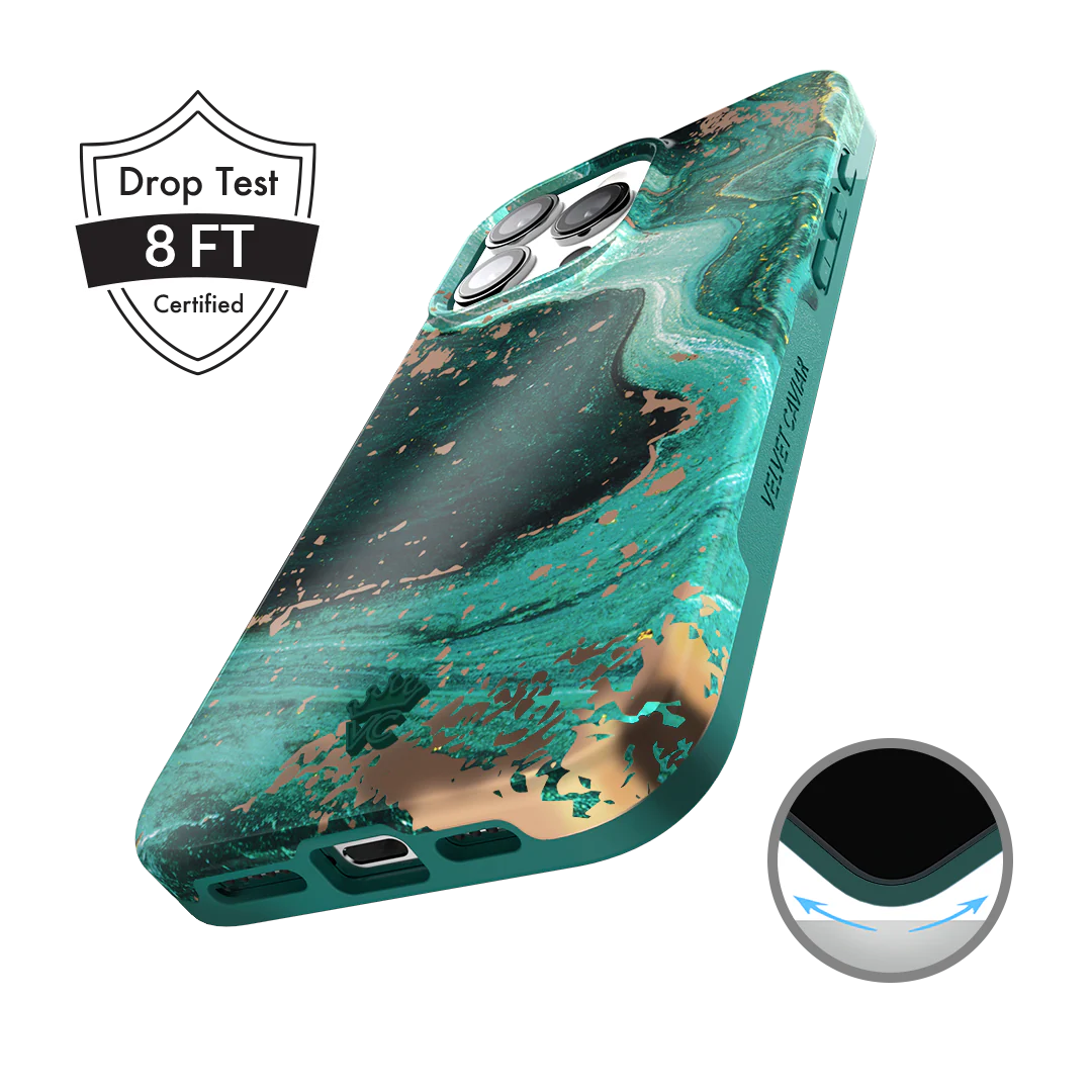 Emerald Marble iPhone Case - Image 132