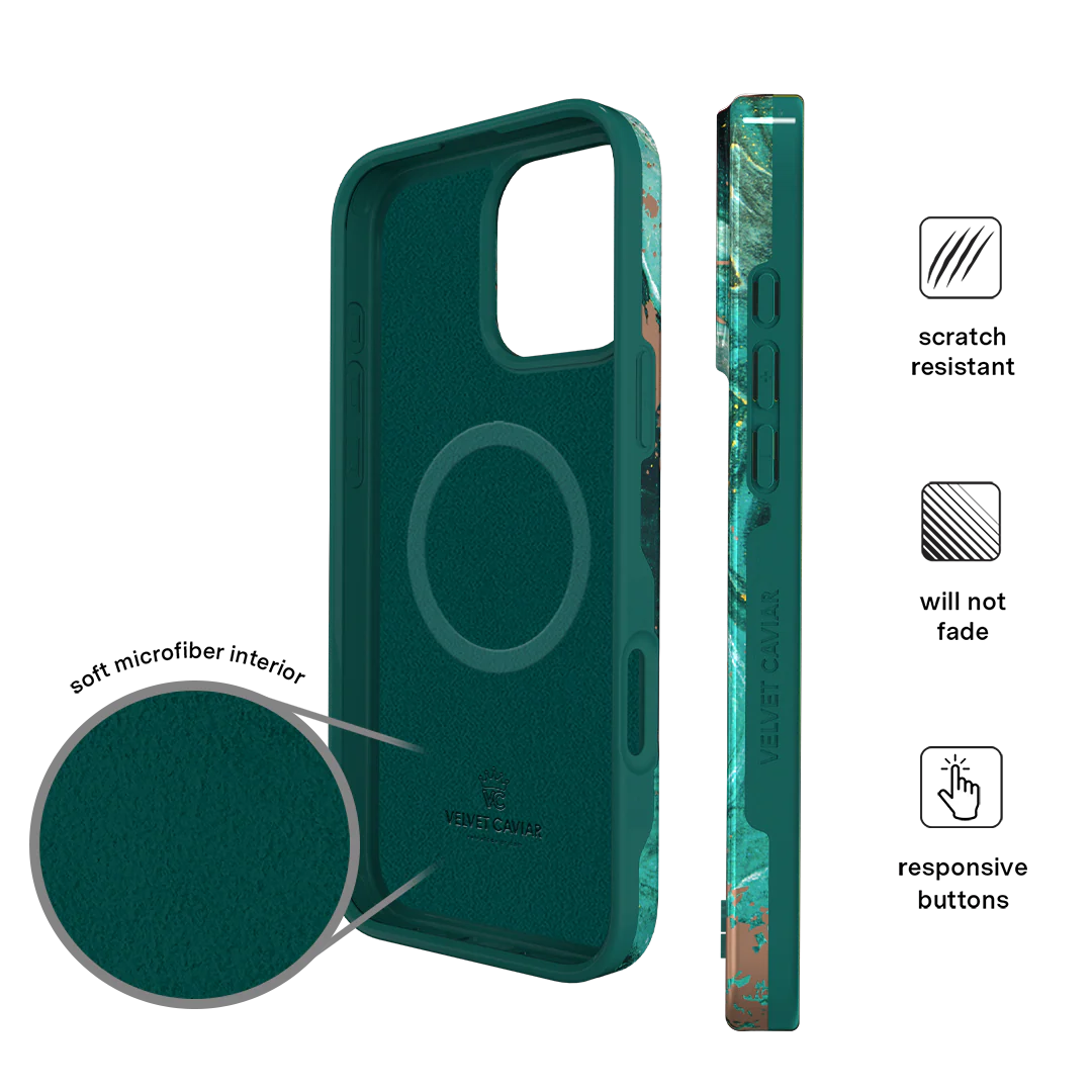Emerald Marble iPhone Case - Image 133