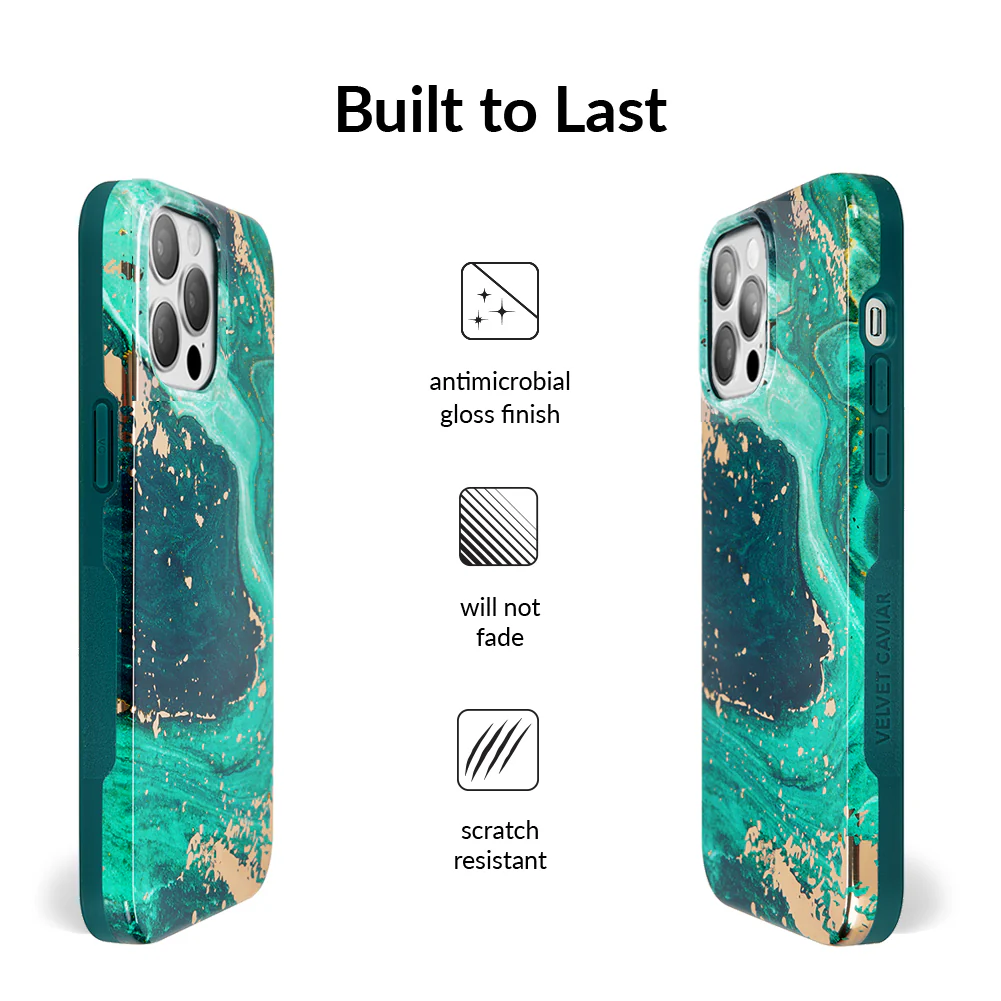 Emerald Marble iPhone Case - Image 29