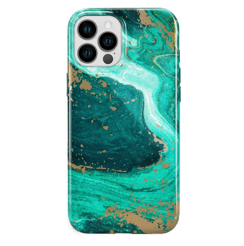 Emerald Marble iPhone Case - Image 31