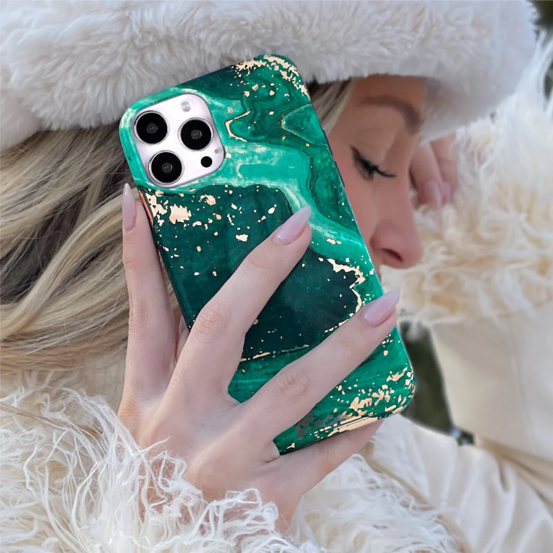 Emerald Marble iPhone Case - Image 38