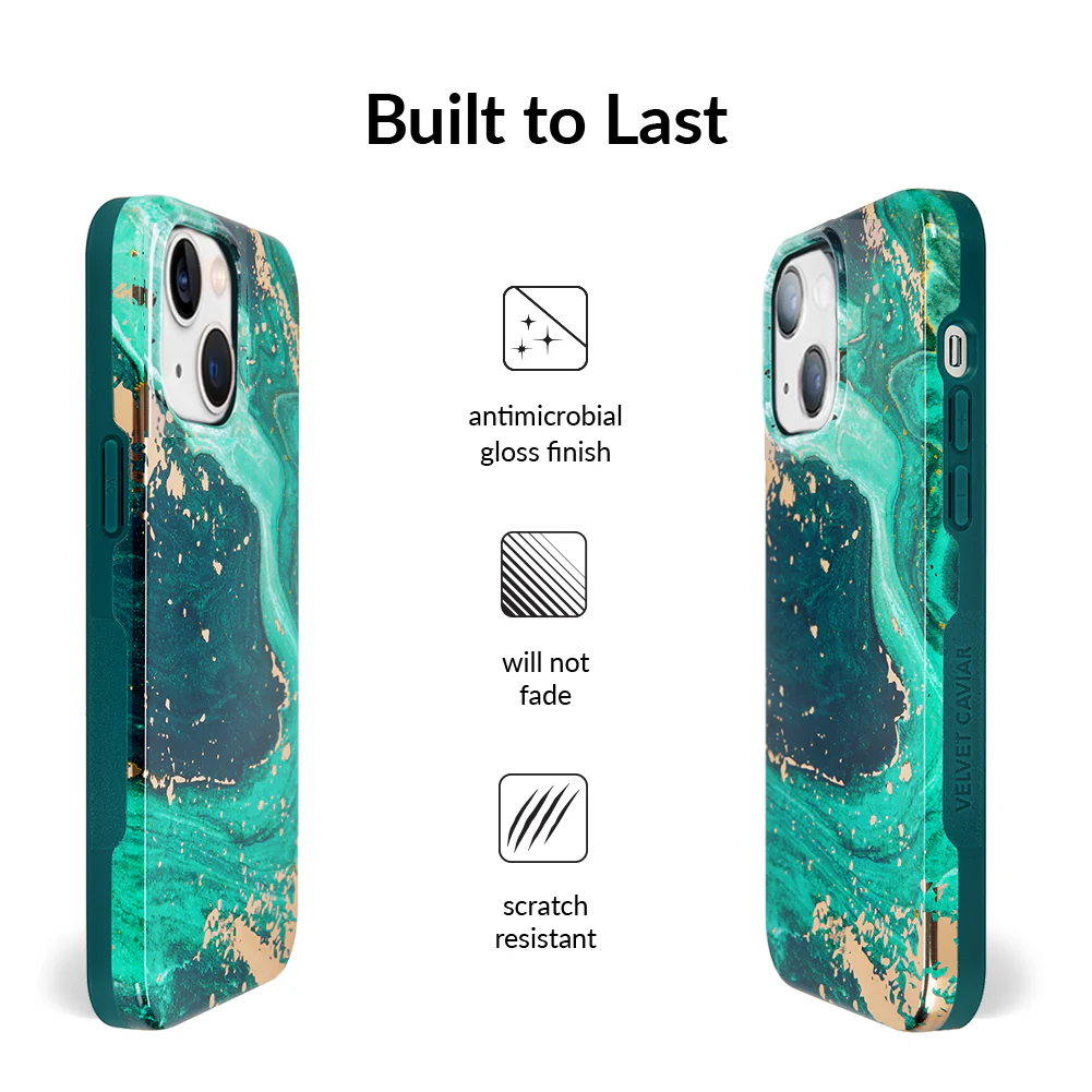 Emerald Marble iPhone Case - Image 47
